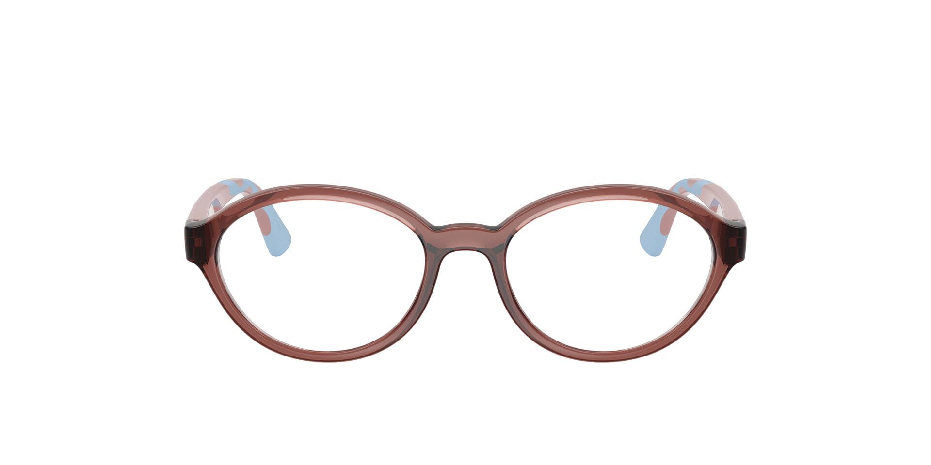 Vogue Junior FR Vogue Junior 0VY2043 Frame Transparent Pink Unisex Full Shel Frame — Transparent Pink frame — alternate view
