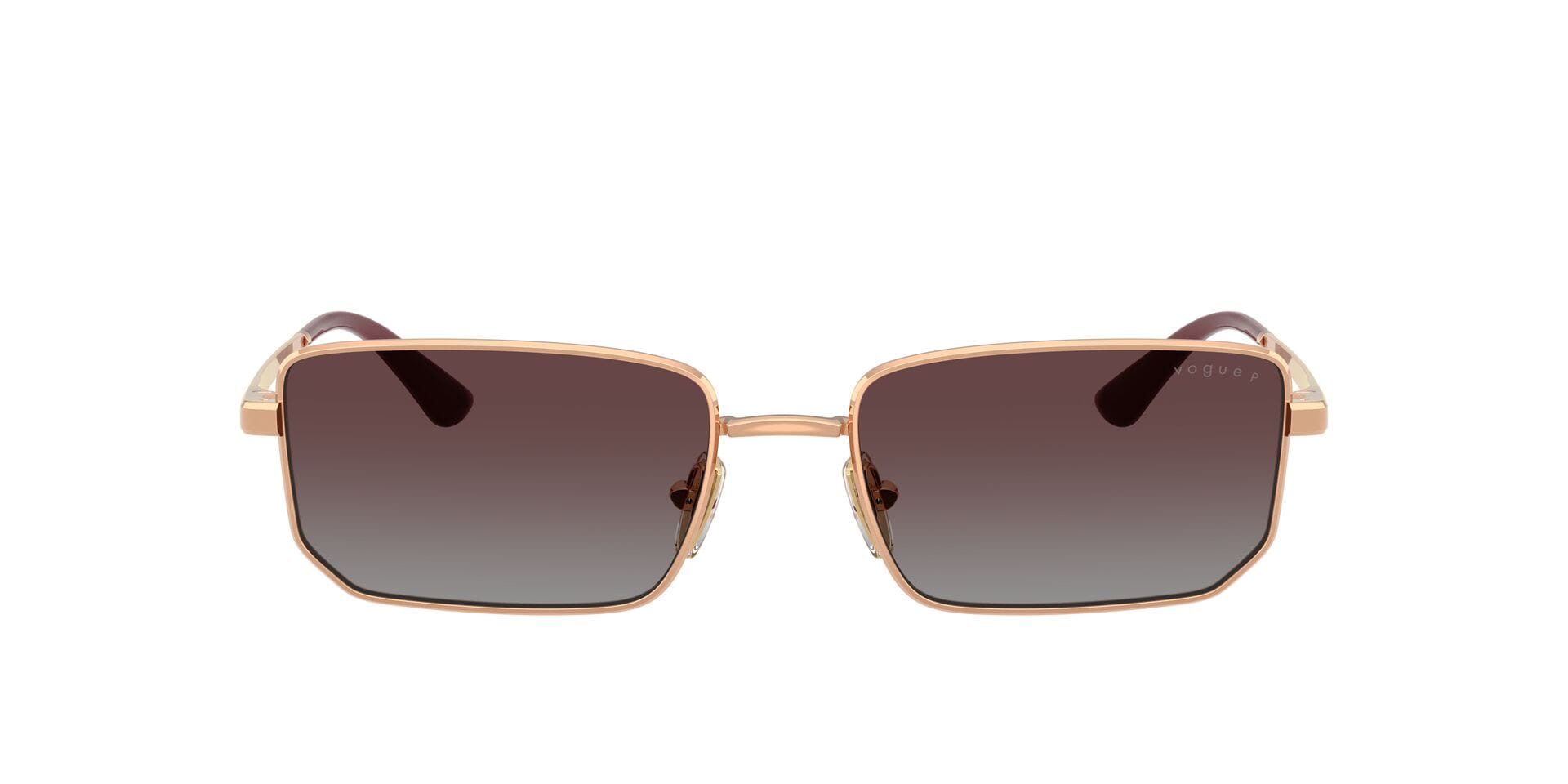 Vogue 0VO4352S Sunglass Rose Gold Female Full Metal — Rose Gold frame