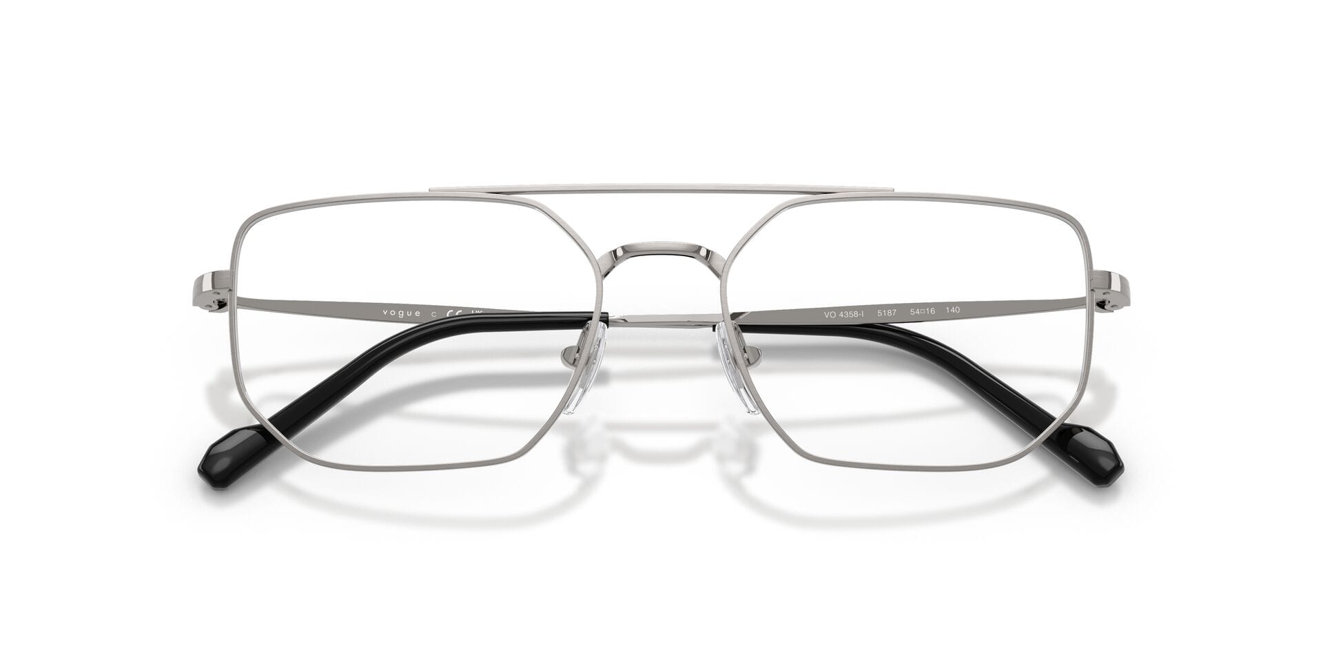 Vogue FR Vogue 0VO4358I Frame Gun Metal Male Full Metal Frame — Gun Metal frame — view 7