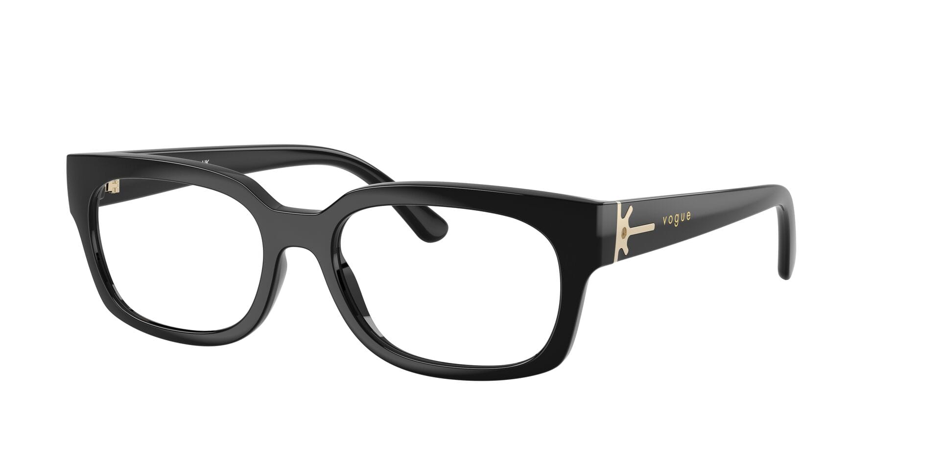 Vogue FR Vogue 0VO5689 Frame Black Female Full Shell Frame — Black frame — view 3