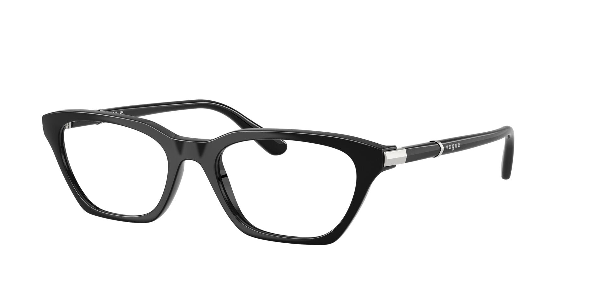 Vogue FR Vogue 0VO5698 Frame Black Female Full Shell Frame — Black frame — view 3