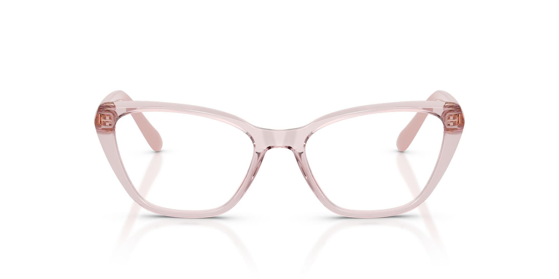 Vogue FR Vogue 0VO5719I Frame Transparent Pink Female Full Shell Frame — Transparent Pink frame — view 4