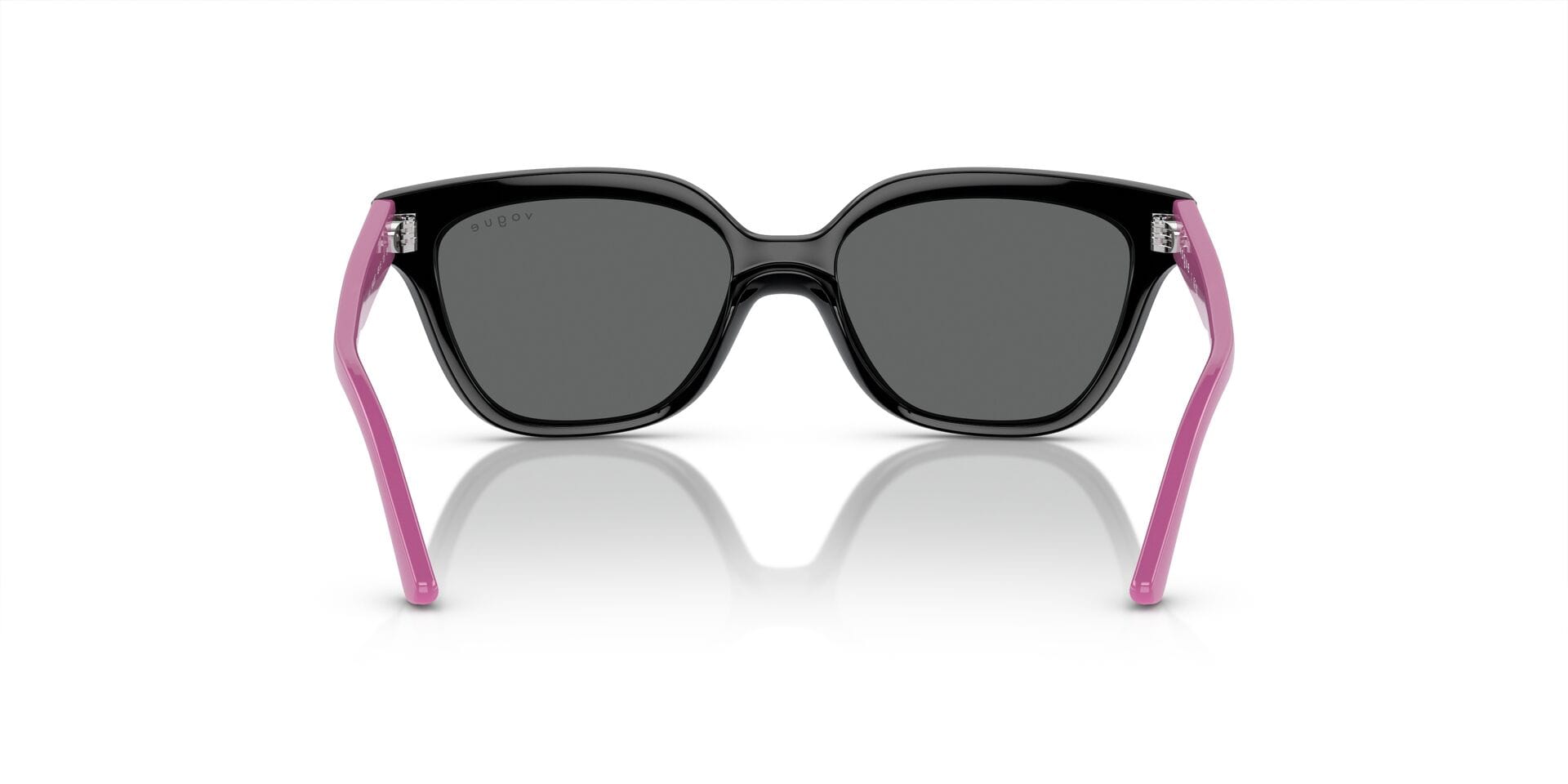 Vogue Junior 0VJ2021 Sunglass Black Female Full Shell Sunglass — Black frame — view 2