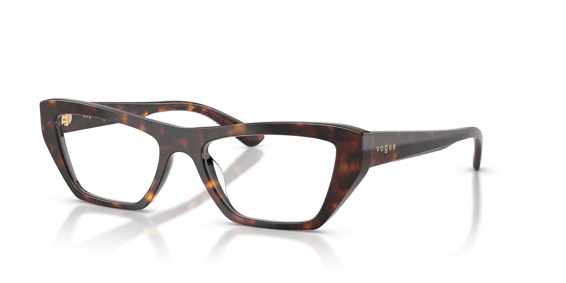 Vogue FR Vogue 0VO5701U Frame Havana Female Full Shell Frame — Havana frame — view 2