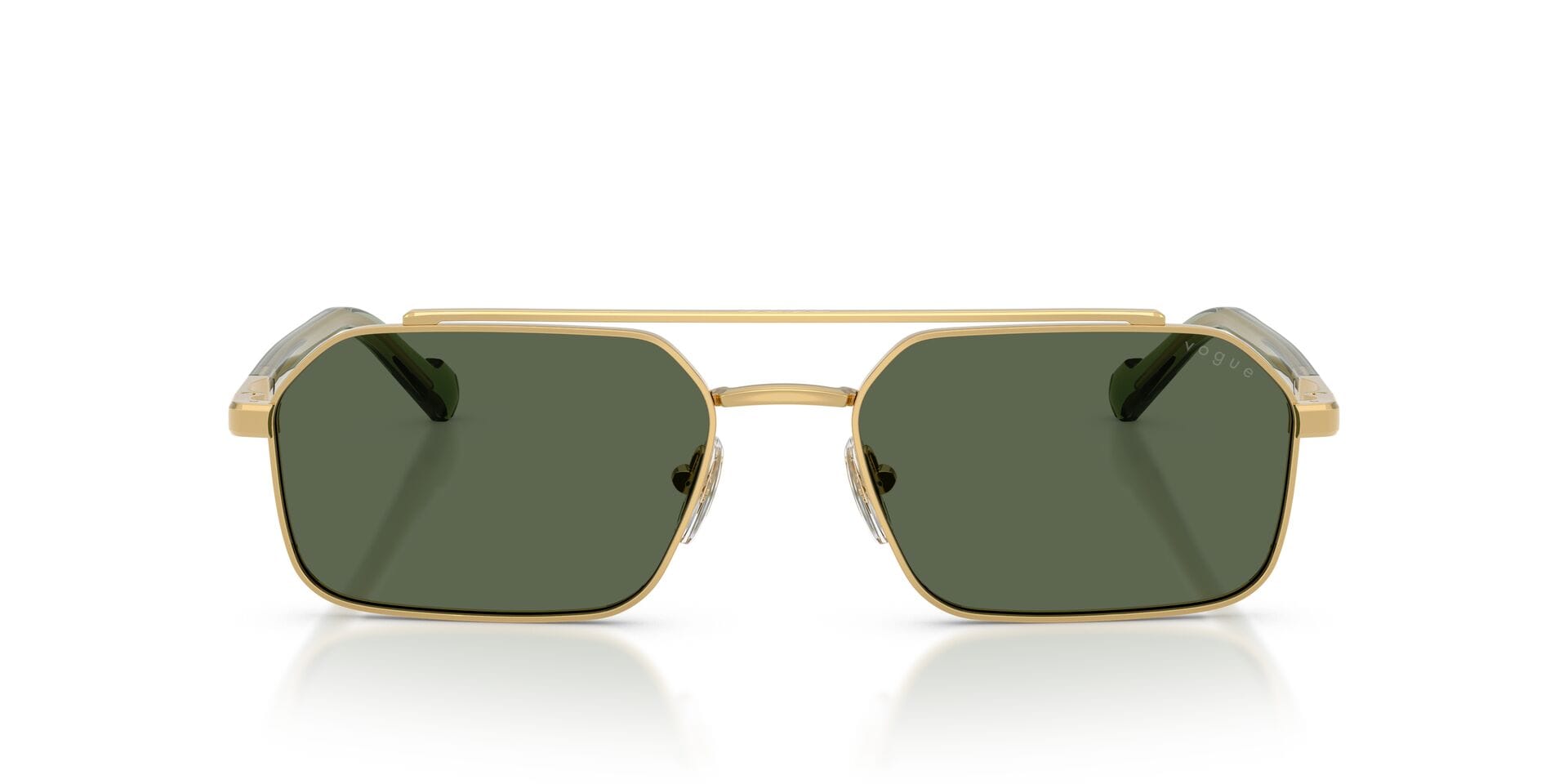 Vogue 0VO4356S Sunglass Gold Male Full Shell Sunglass — Gold frame — view 4