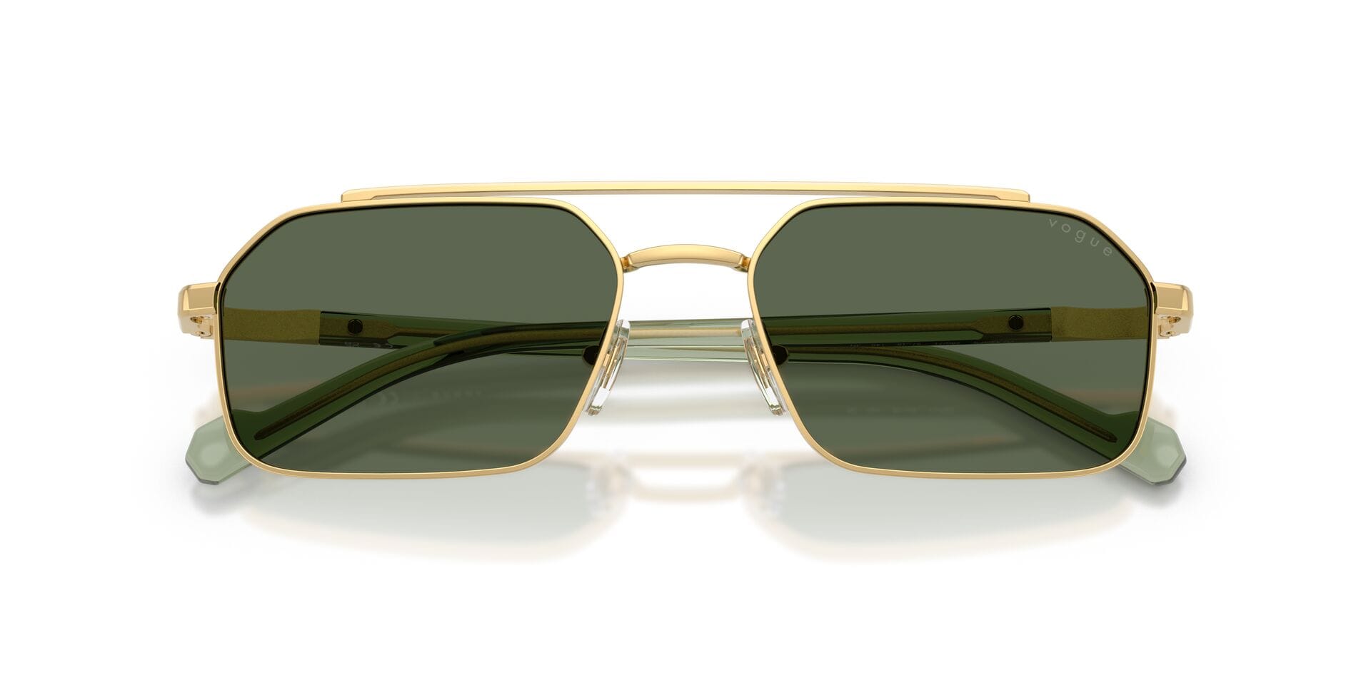 Vogue 0VO4356S Sunglass Gold Male Full Shell Sunglass — Gold frame — view 7