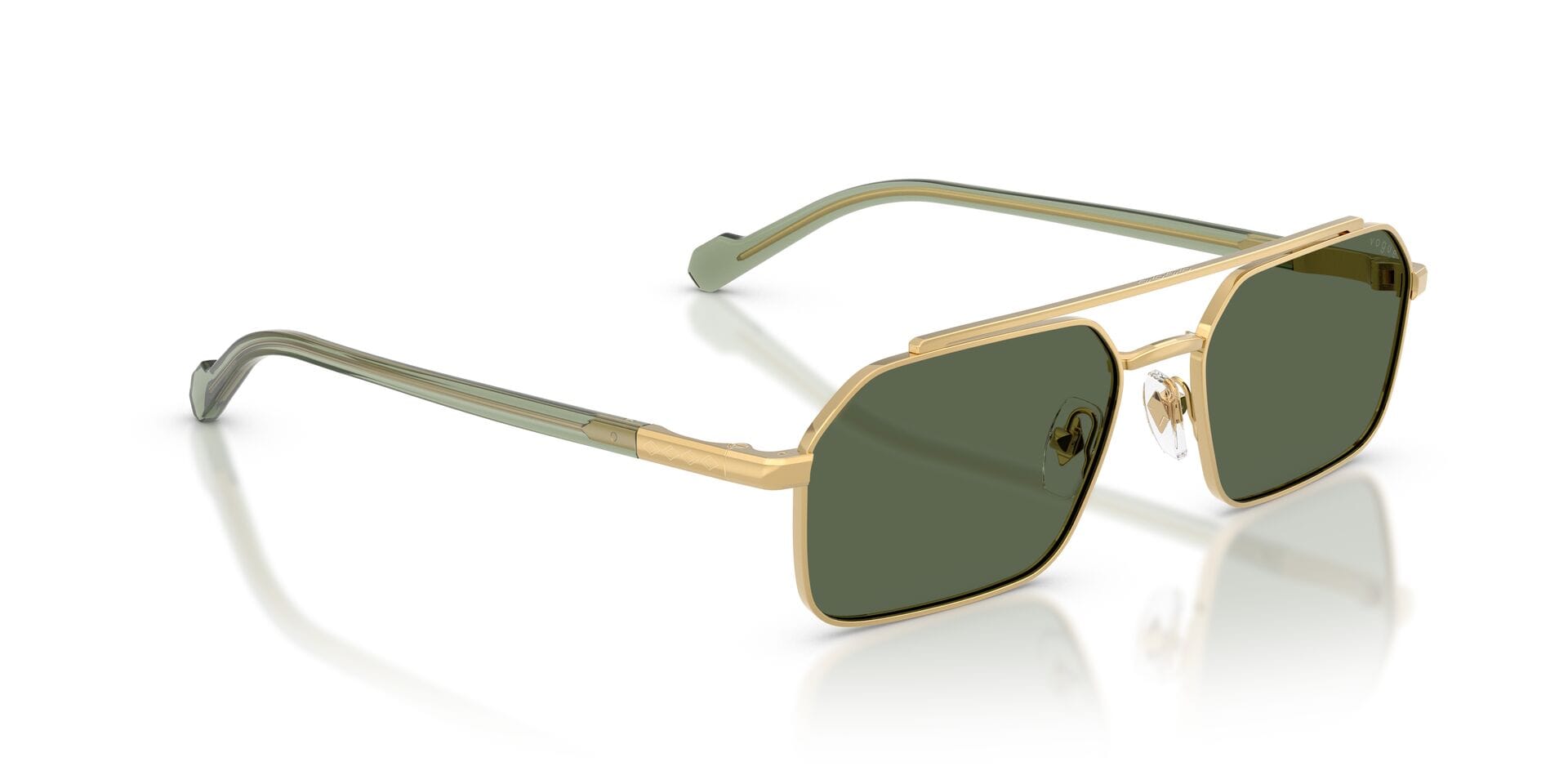 Vogue 0VO4356S Sunglass Gold Male Full Shell Sunglass — Gold frame — view 8