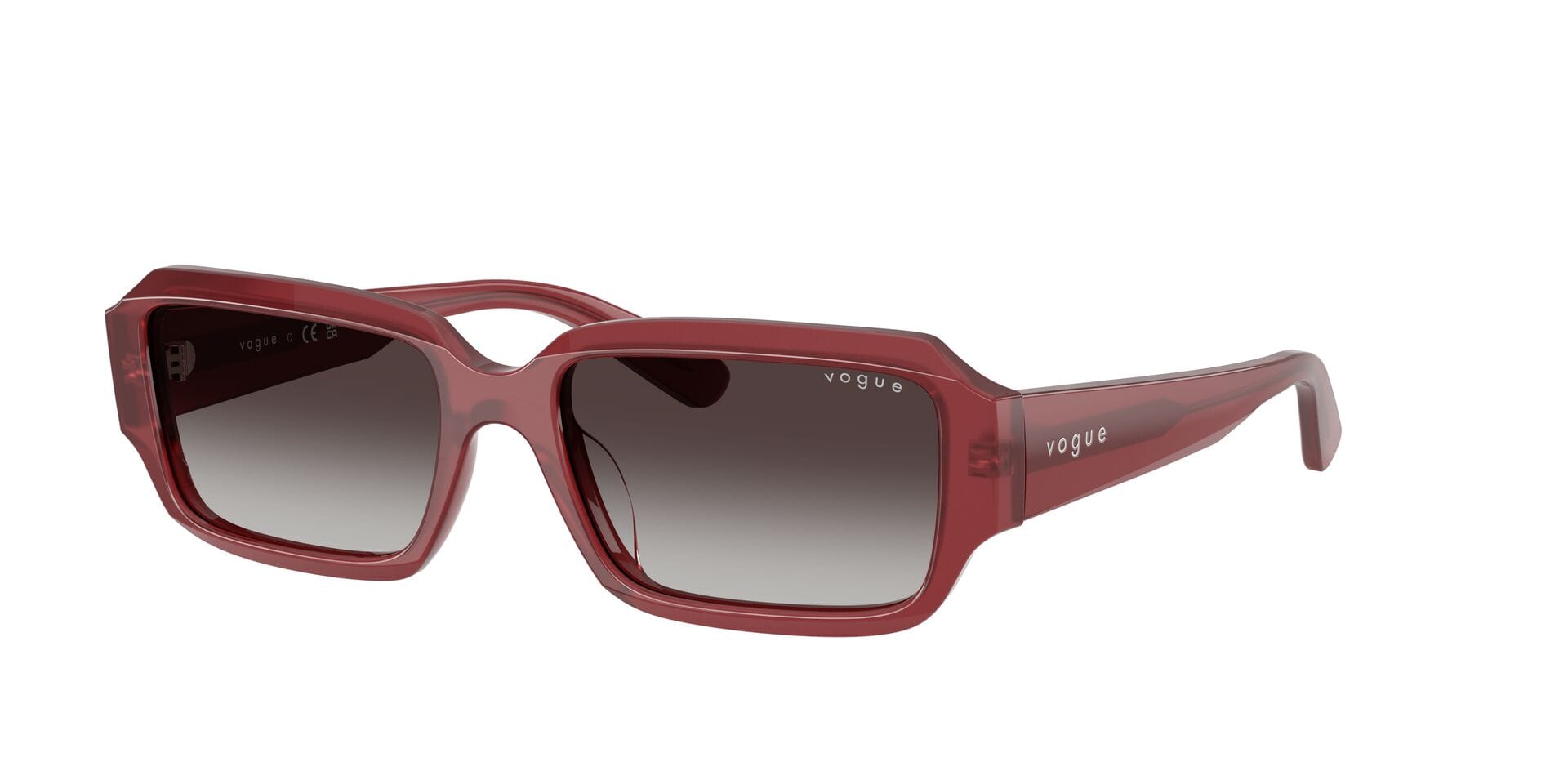 Vogue 0VO5693SU Sunglass Violet Female Shell Shell Sunglass — Violet frame — view 3