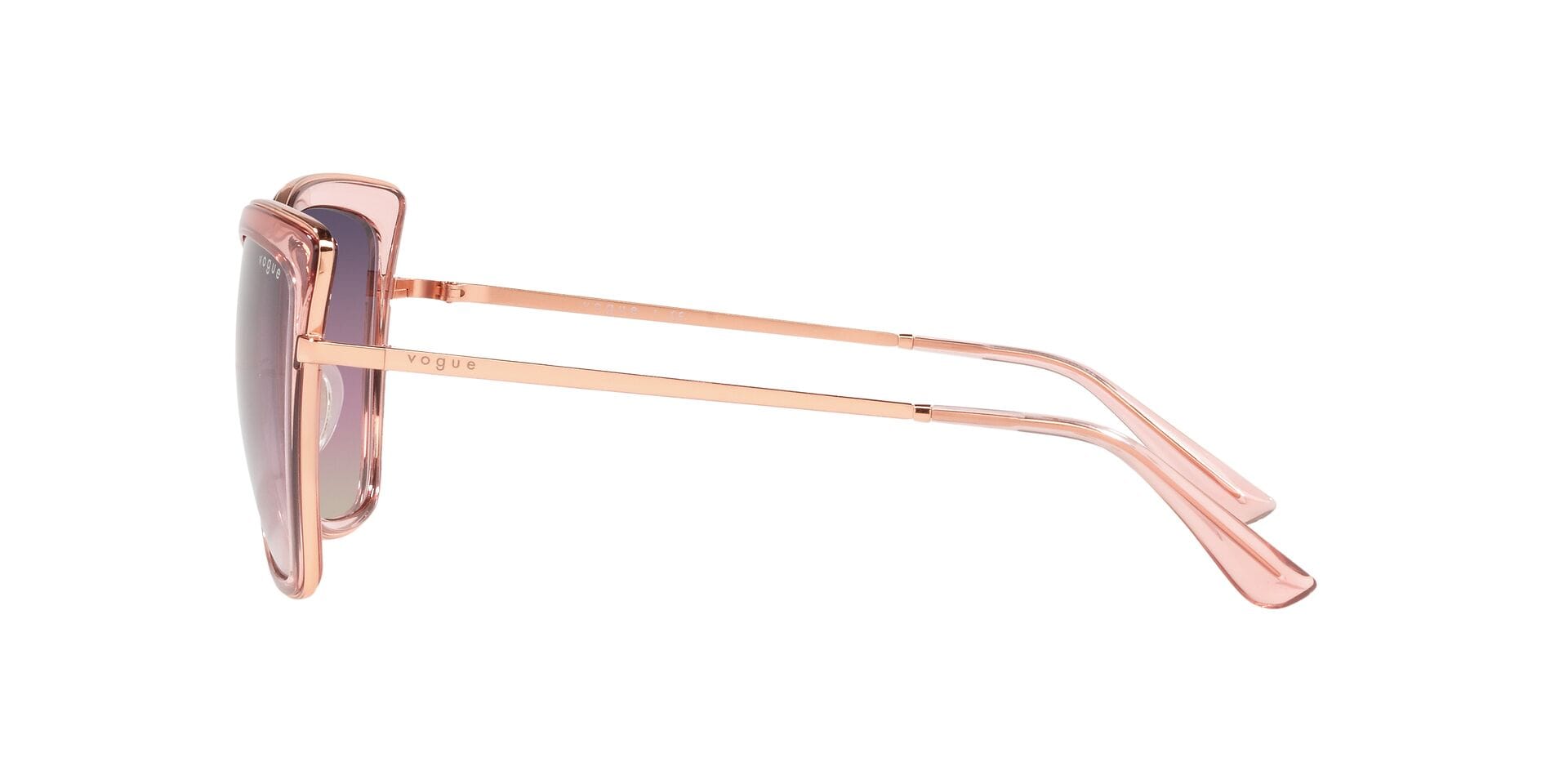 Vogue 0VO4223S Sunglass Pink Female Full Metal Sunglass — Pink frame — view 3