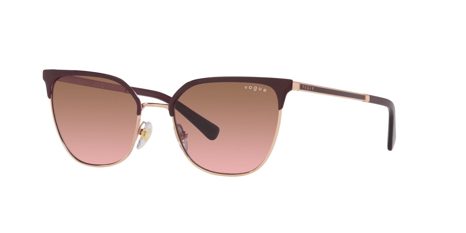 Vogue 0VO4248S Sunglass Burgundy Female Metal Metal