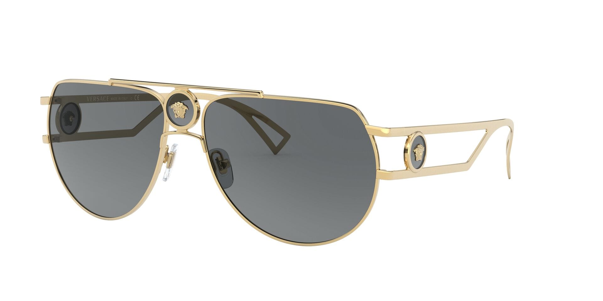 Versace 0VE225 Sunglass Gold Male Full Metal
