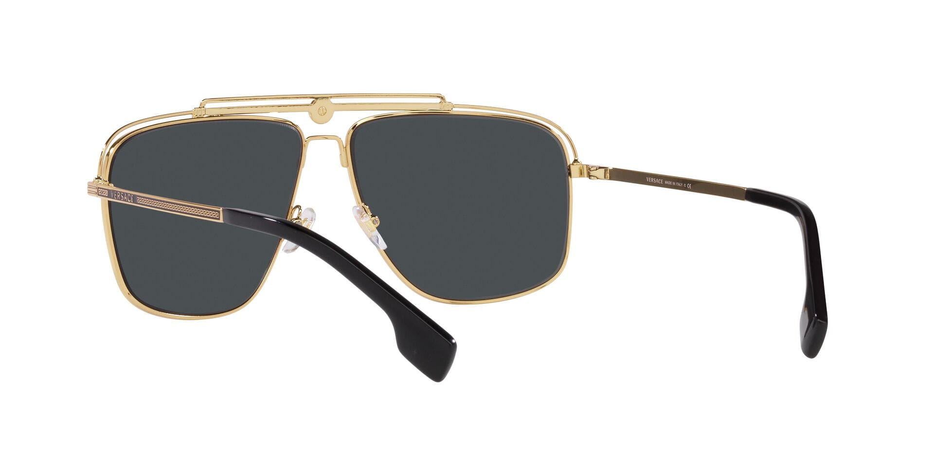 Versace 0VE2242 Sunglass Gold Male Full Metal Sunglass — Gold frame — view 6