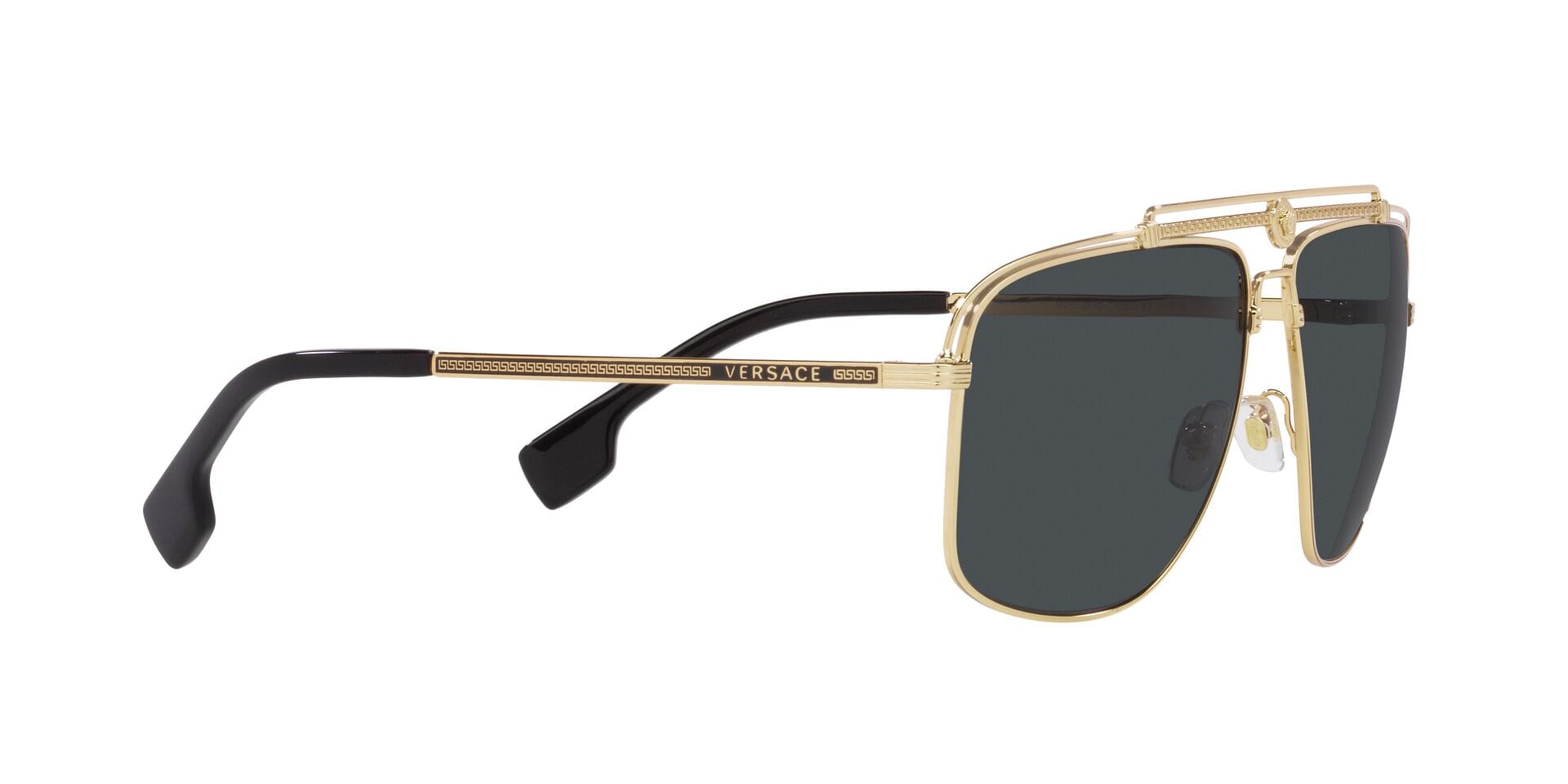 Versace 0VE2242 Sunglass Gold Male Full Metal Sunglass — Gold frame — view 11