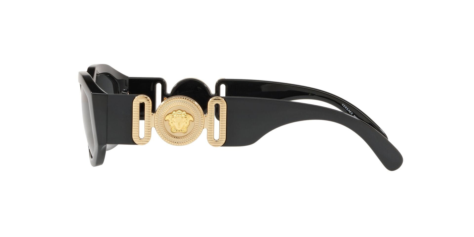Versace 0VE4361 Sunglass Black Female Full Shell Sunglass — Black frame — view 3