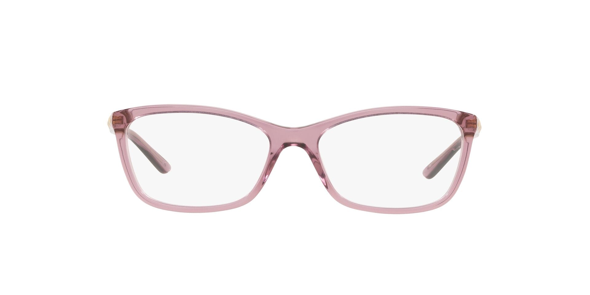 Versace 0VE3186 Frame Transparent Violet Female Full Shell Frame — Transparent Violet frame — view 2