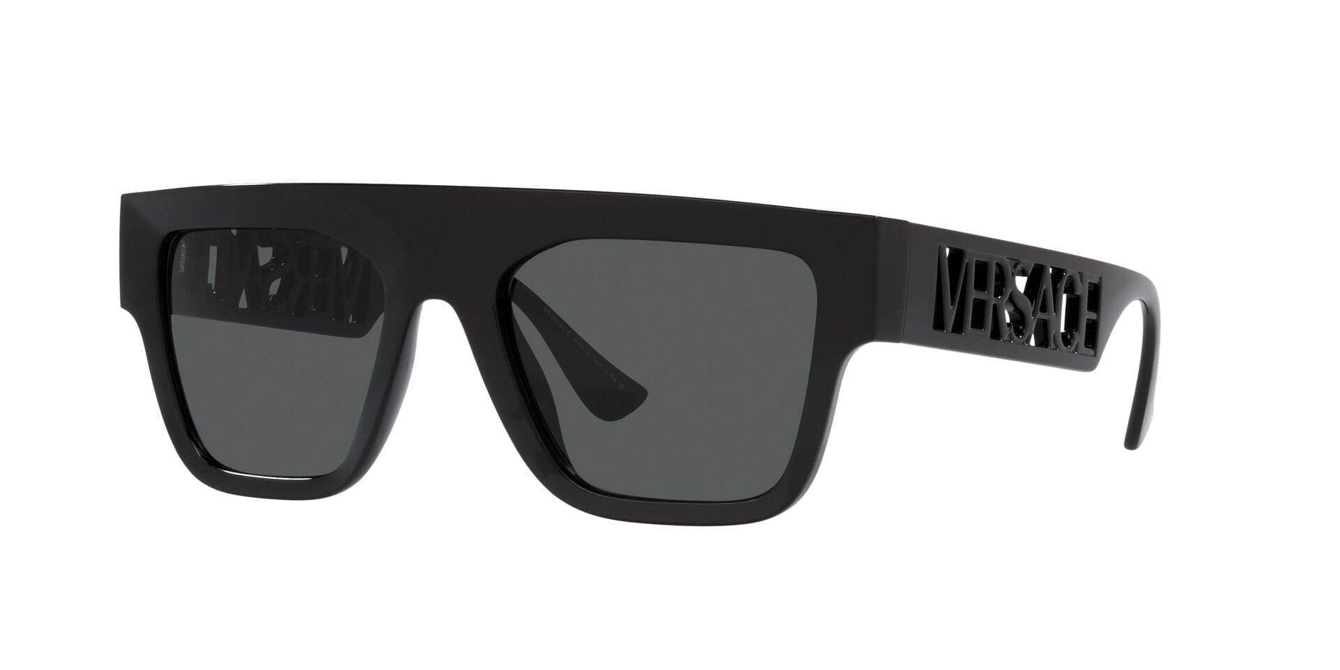 Versace 0VE4430U Sunglass Black Male Full Metal — Black frame