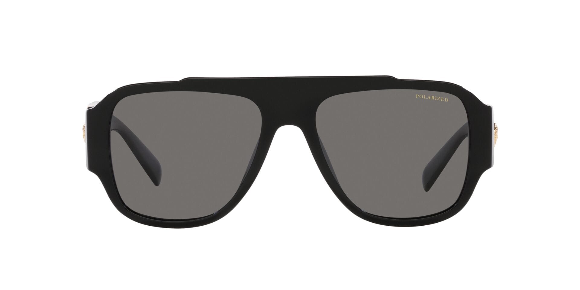 Versace MOD. 4436-U GB1/81 3P 0VE4436U Sunglass Black Male Full Shel Sunglass — Black frame — view 2
