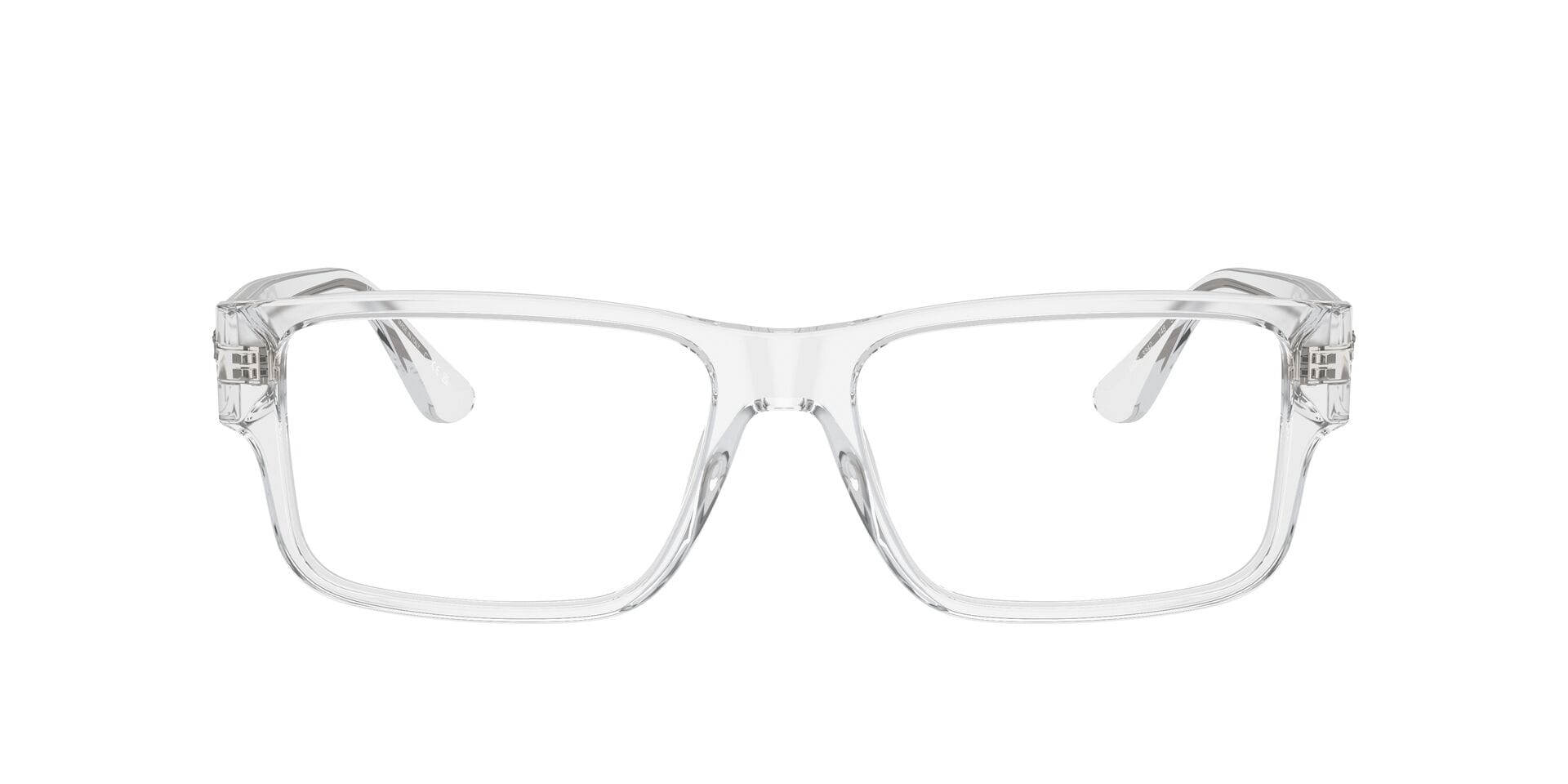 Versace 0VE3342 Frame Transparent Male Full Shell Frame — Transparent frame — view 2