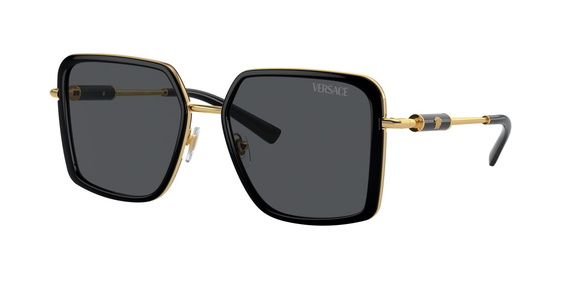 Versace 0VE2261 Sunglass Black Female Full Metal — Black frame