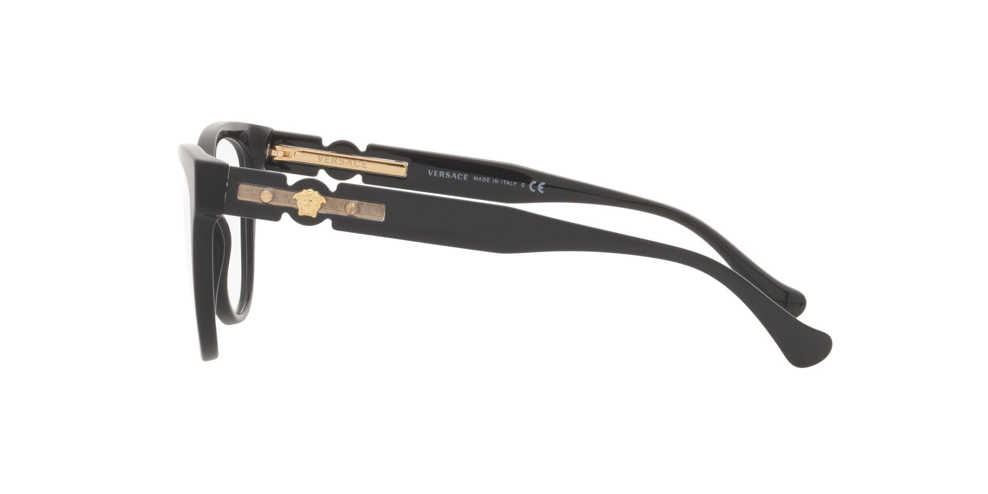 Versace 0VE3304 Frame Black Female Full Shell Frame — Black frame — view 3