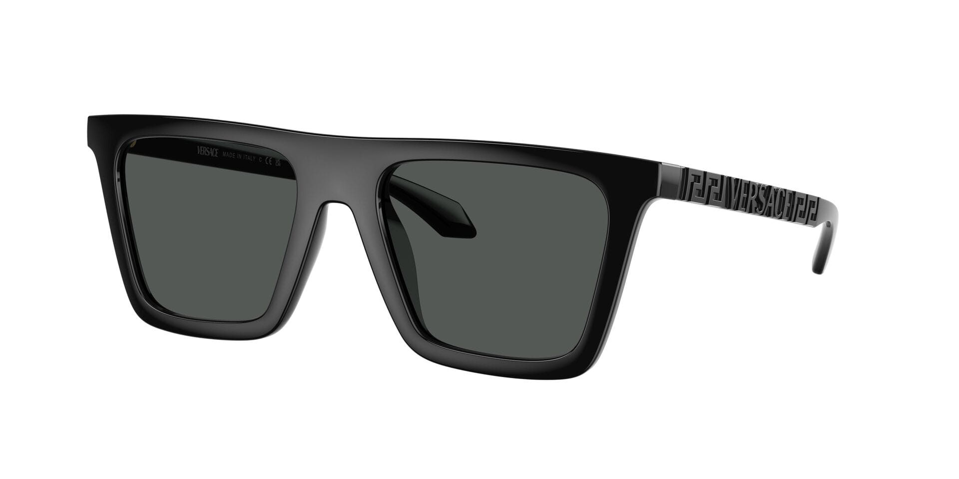 Versace 0VE4468U Sunglass Black Male Full Shell — Black frame