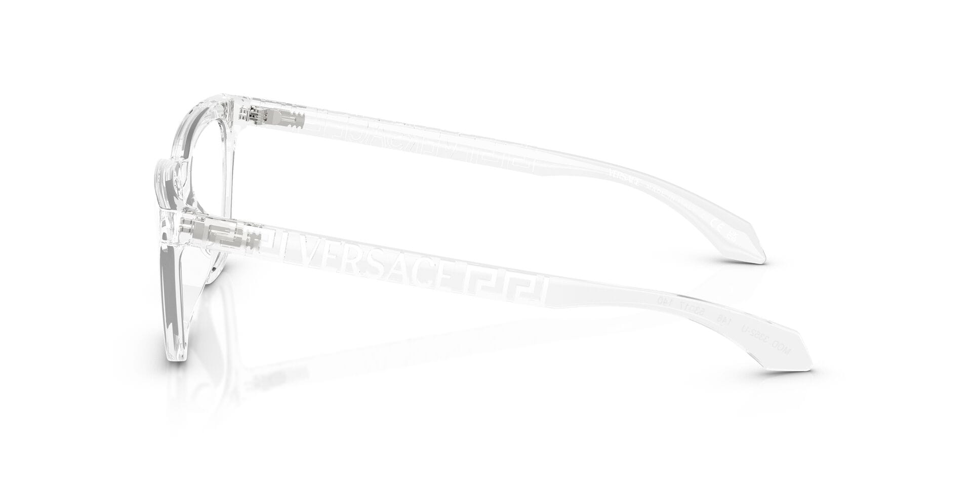 Versace FR Versace 0VE3352U Frame Transparent Female Shell Shell Frame — view 3