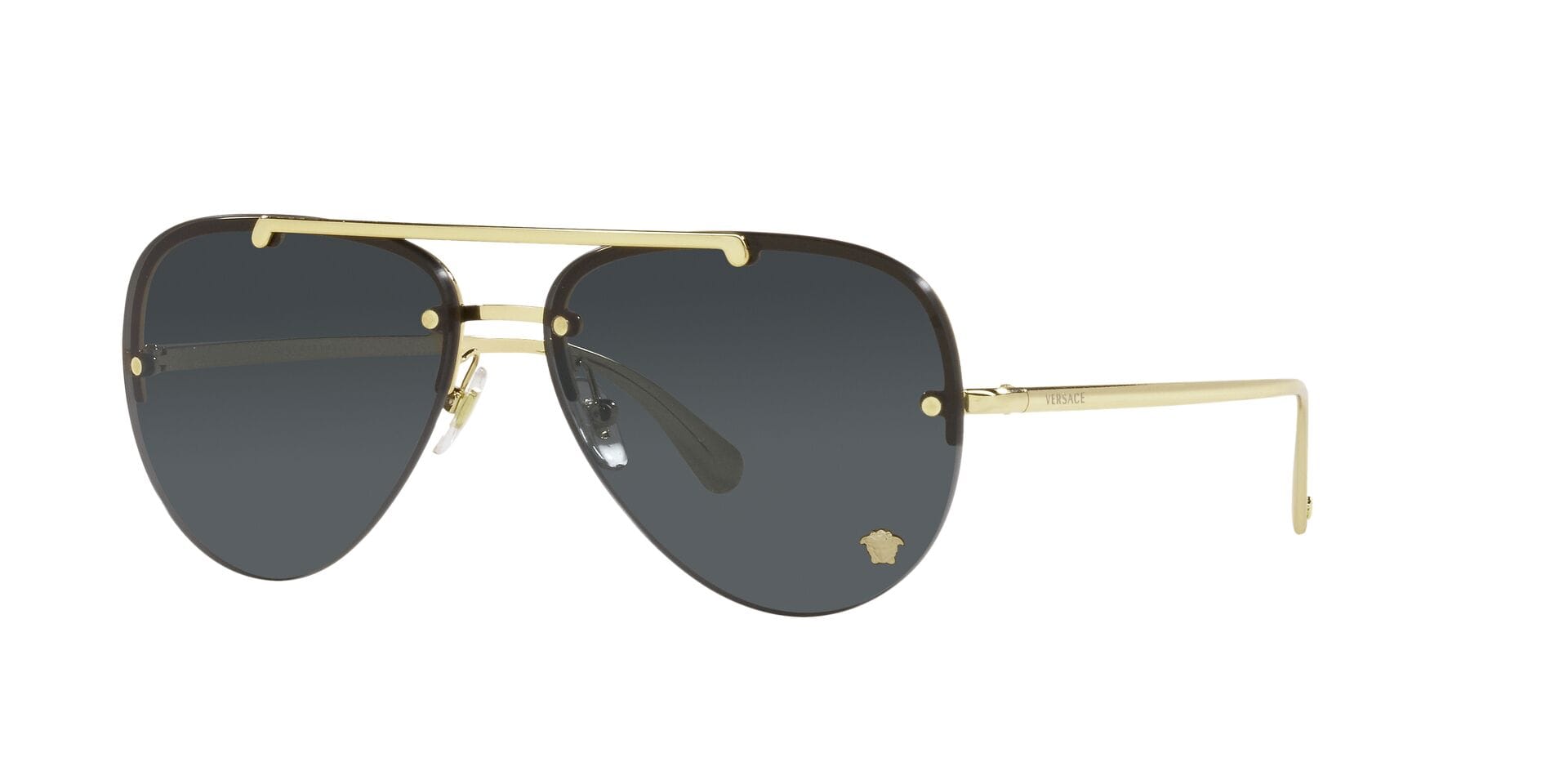 Versace MOD. 2231 1002/87 3N 0VE2231 Sunglass Gold Female RimLess Me