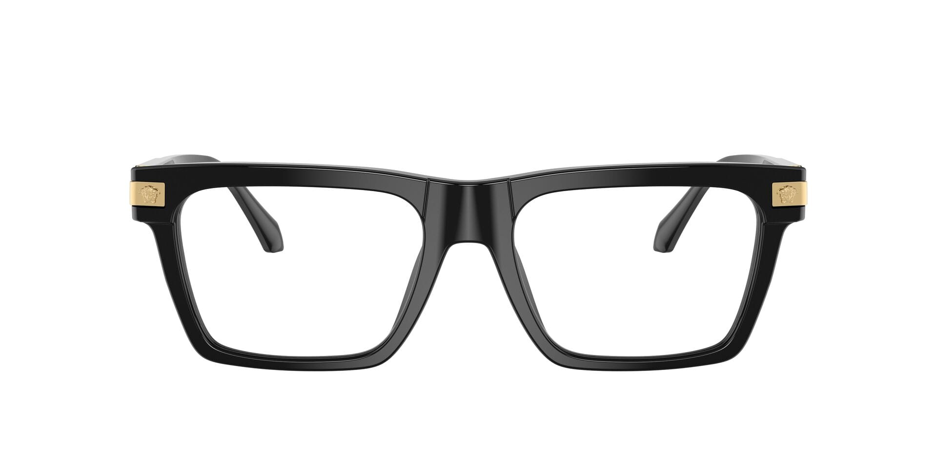 Versace 0VE3354 Frame Black Male Full Shell Frame — Black frame — view 2