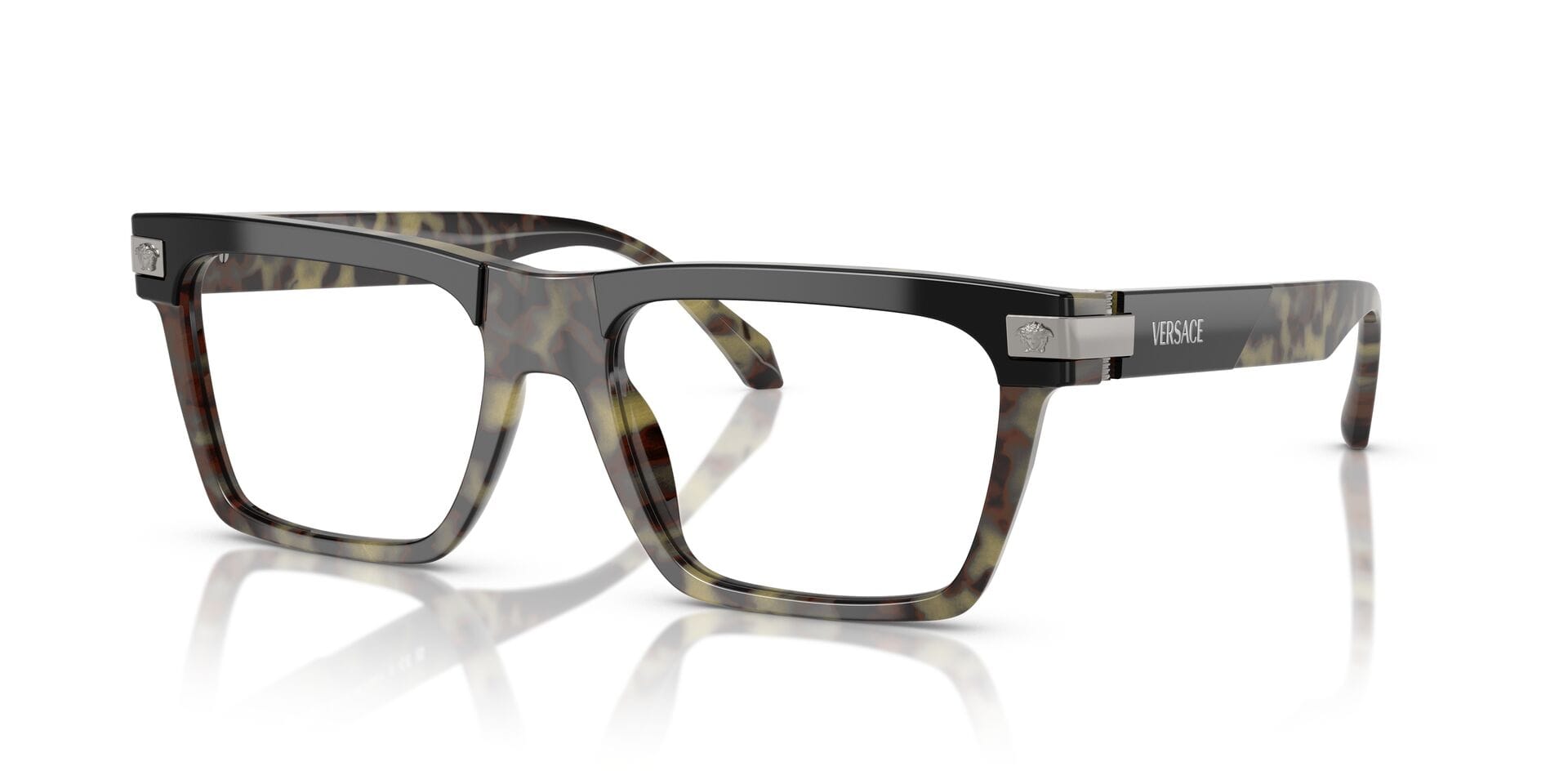 Versace FR Versace 0VE3354 Frame Havana Male Shell Shell Frame — Havana frame — view 1