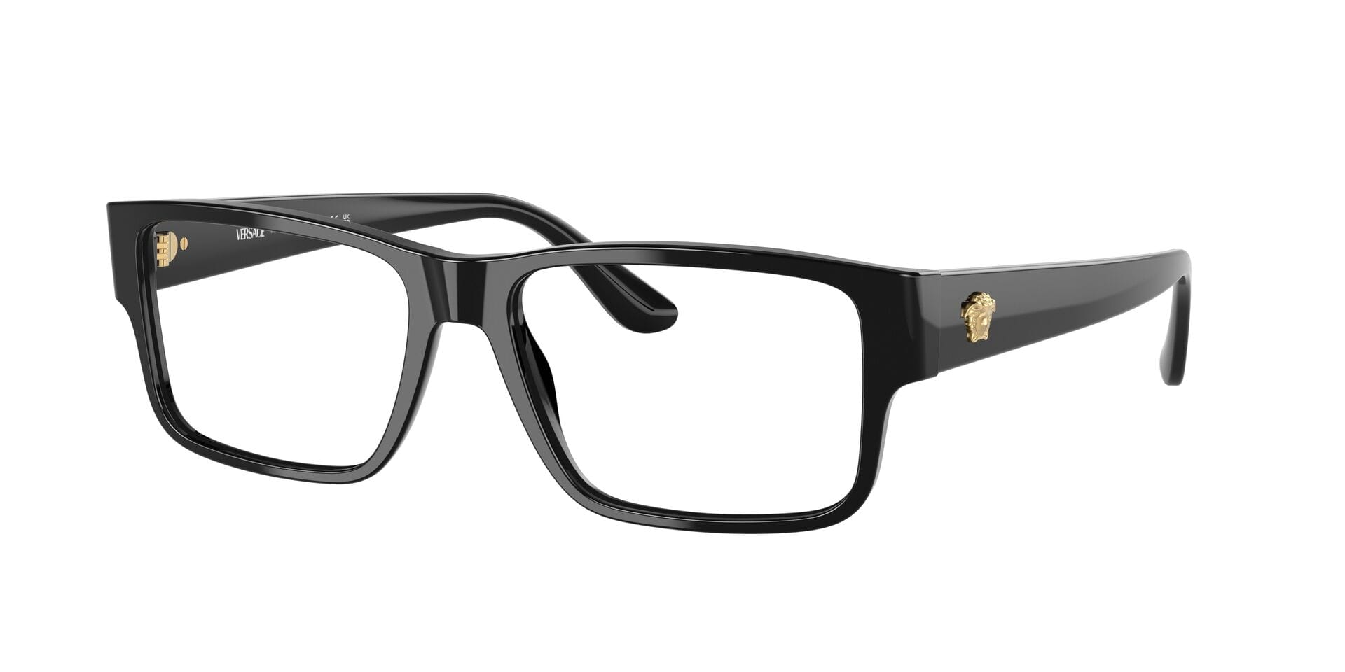 Versace 0VE3342 Frame Black Male Full Shell Frame — Black frame — view 3