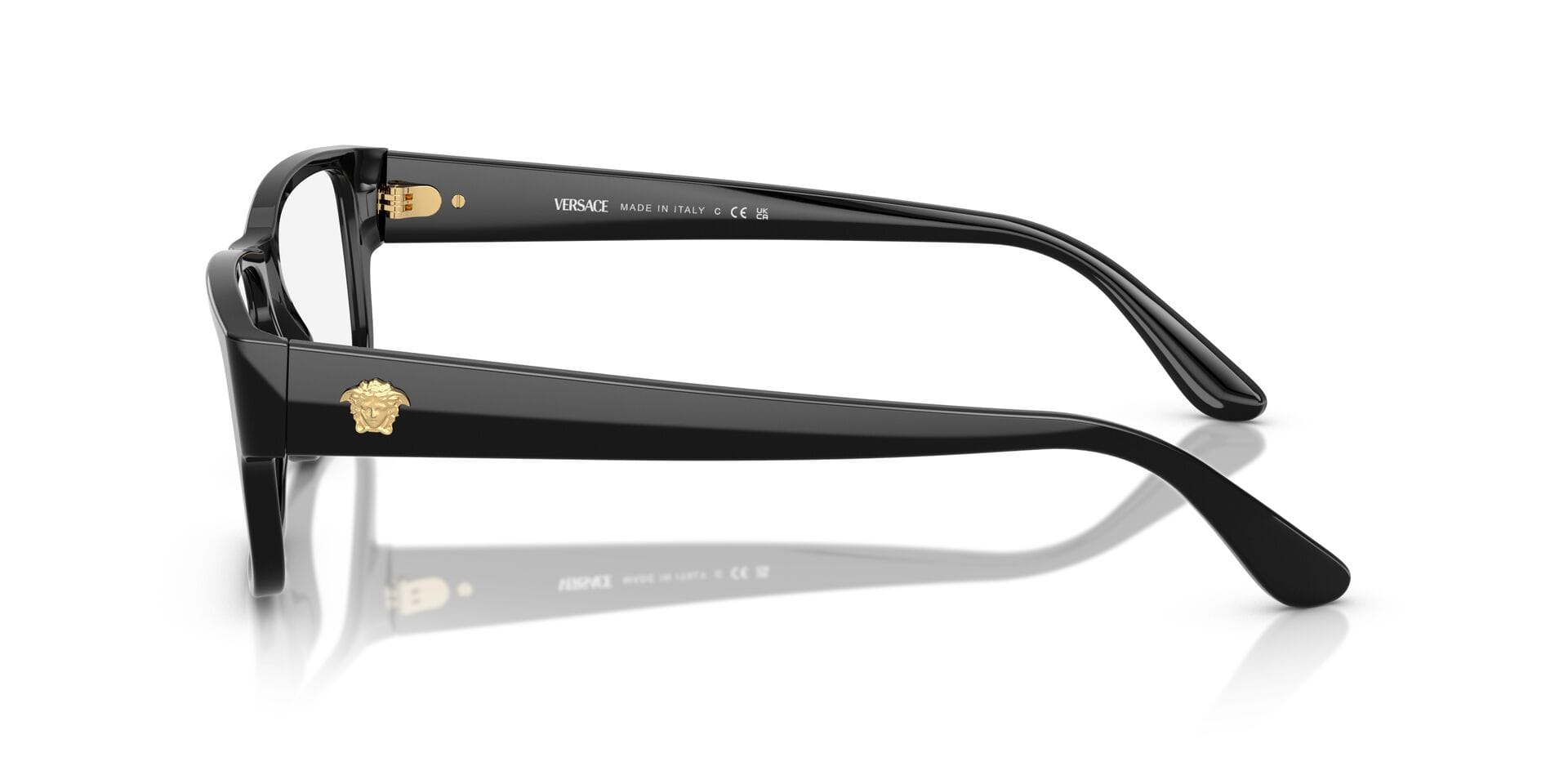 Versace 0VE3342 Frame Black Male Full Shell Frame — Black frame — view 5