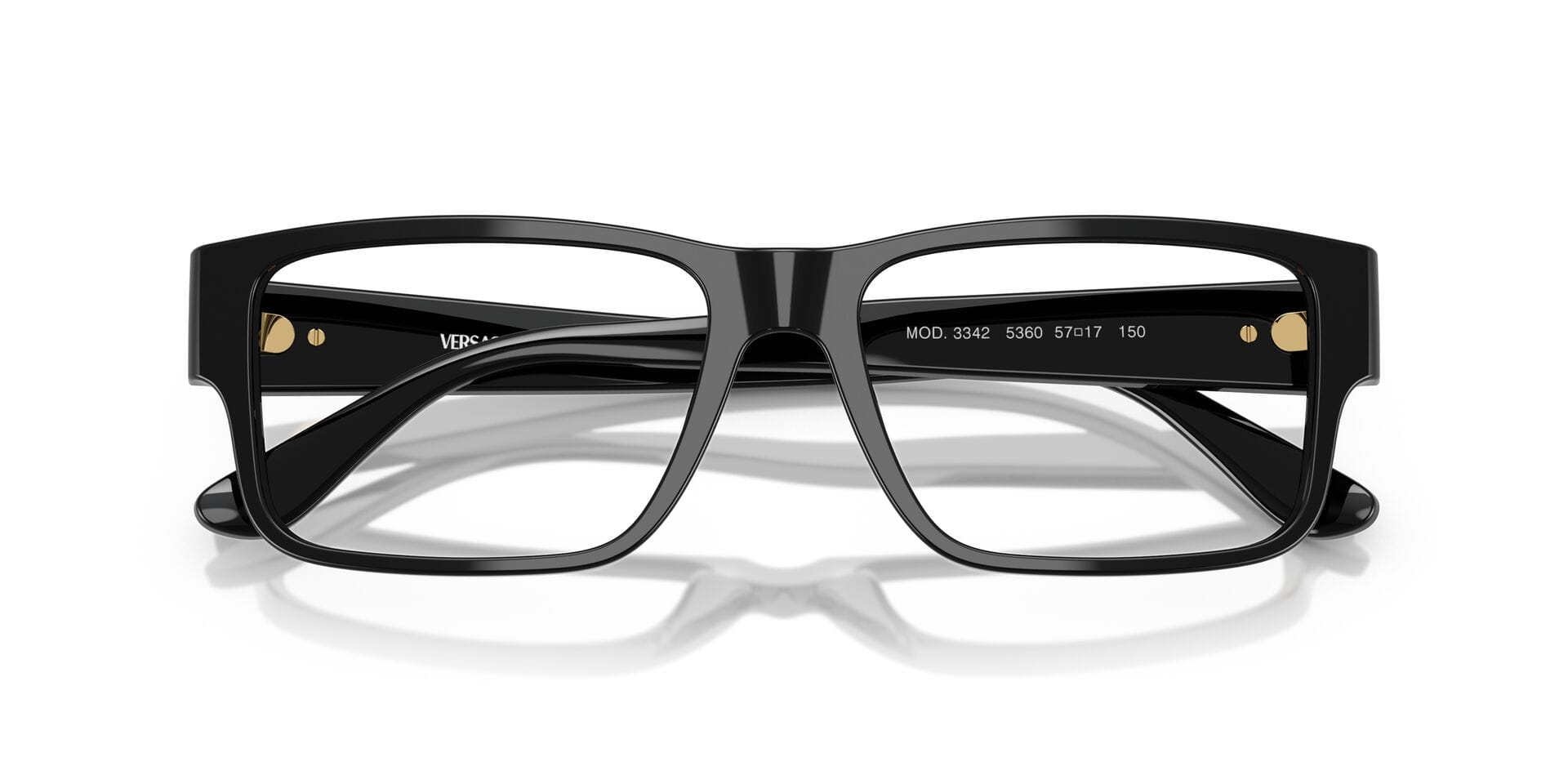 Versace 0VE3342 Frame Black Male Full Shell Frame — Black frame — view 7