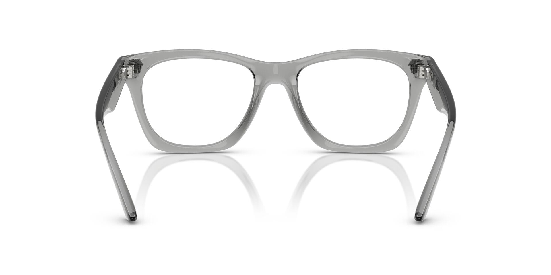 Versace 0VE3363U Frame Transparent Grey Male Full Shell Frame — Transparent Grey frame — view 2