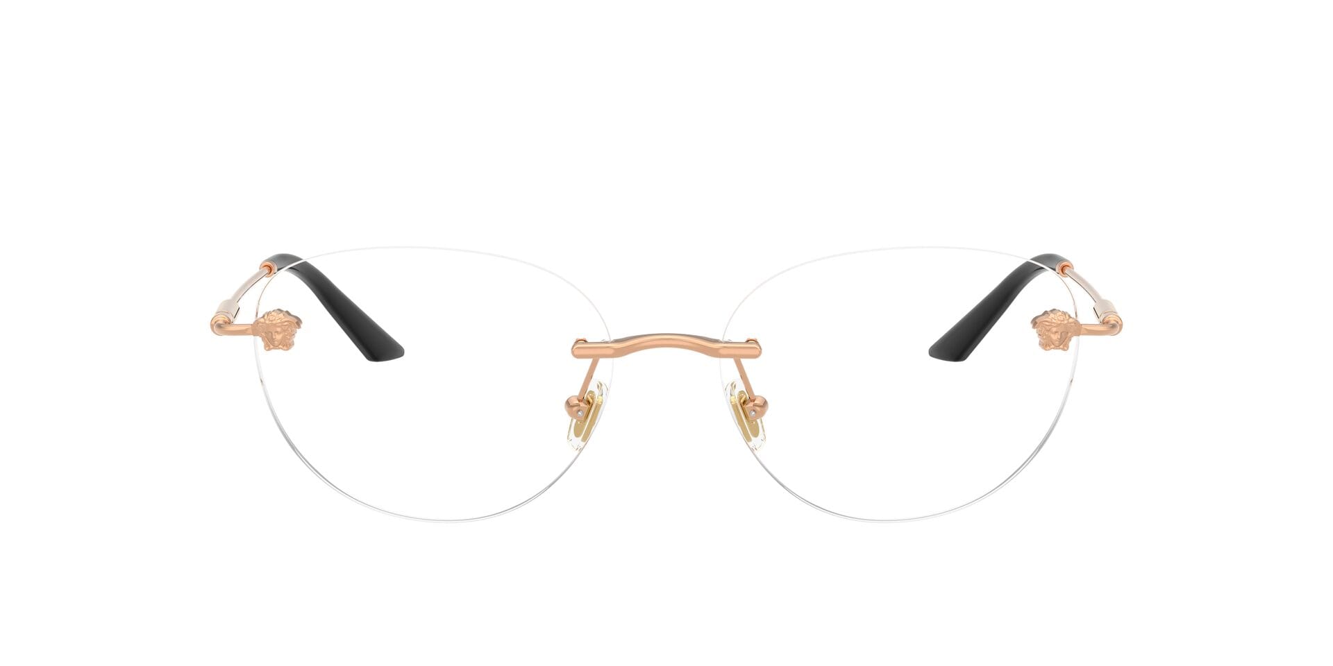 Versace 0VE1305 Frame Rose Gold Female RimLess Metal — Rose Gold frame