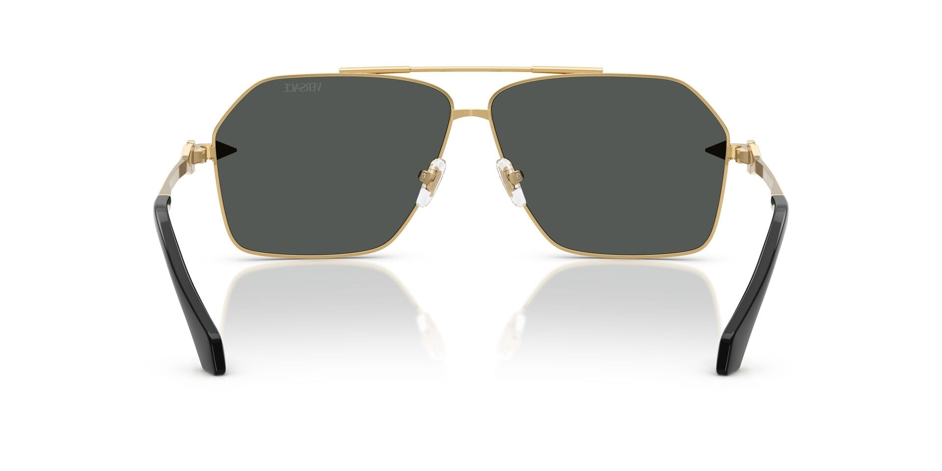 Versace 0VE2284 Sunglass Gold Male Full Metal Sunglass — Gold frame — view 2