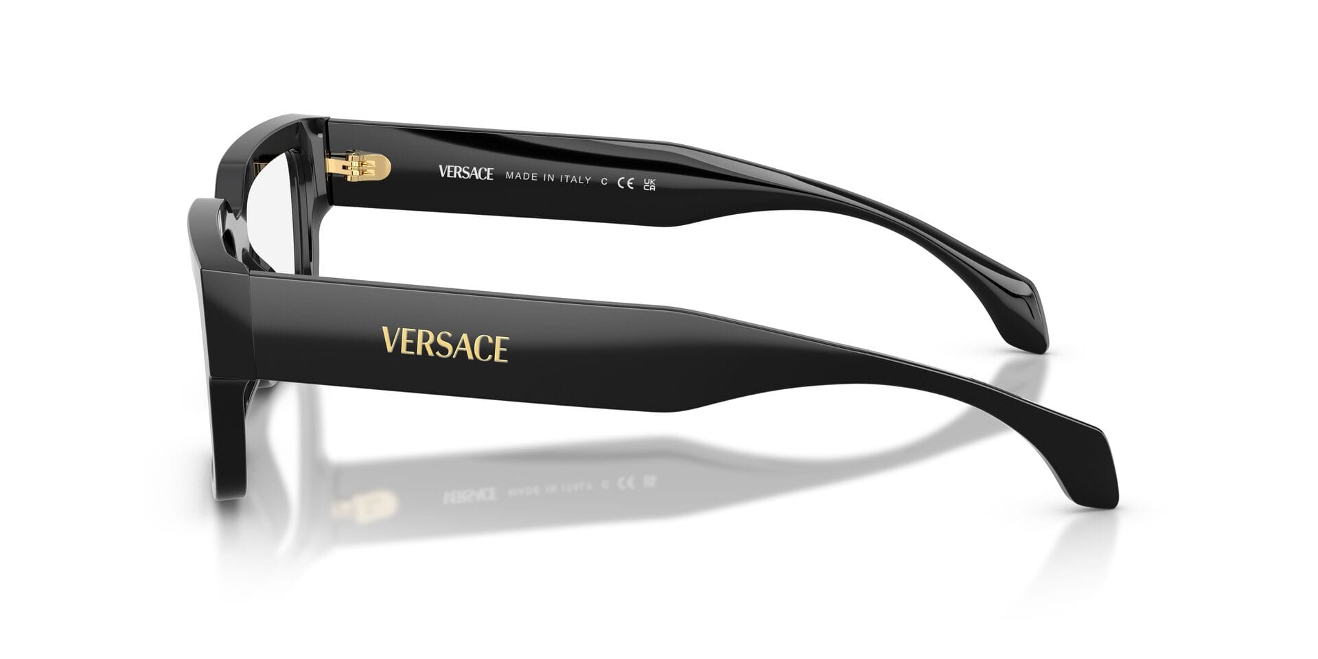 Versace 0VE3374U Frame Black Male Full Shell Frame — Black frame — view 4