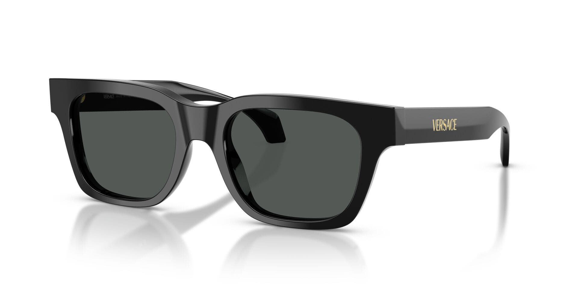 Versace 0VE4486 Sunglass Black Male Full Shell — Black frame