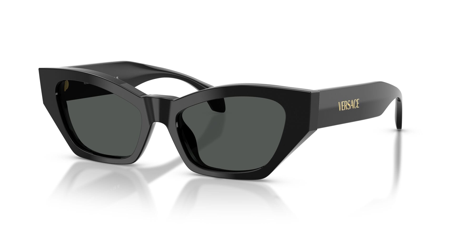 Versace 0VE4488U Sunglass Black Female Full Shell — Black frame
