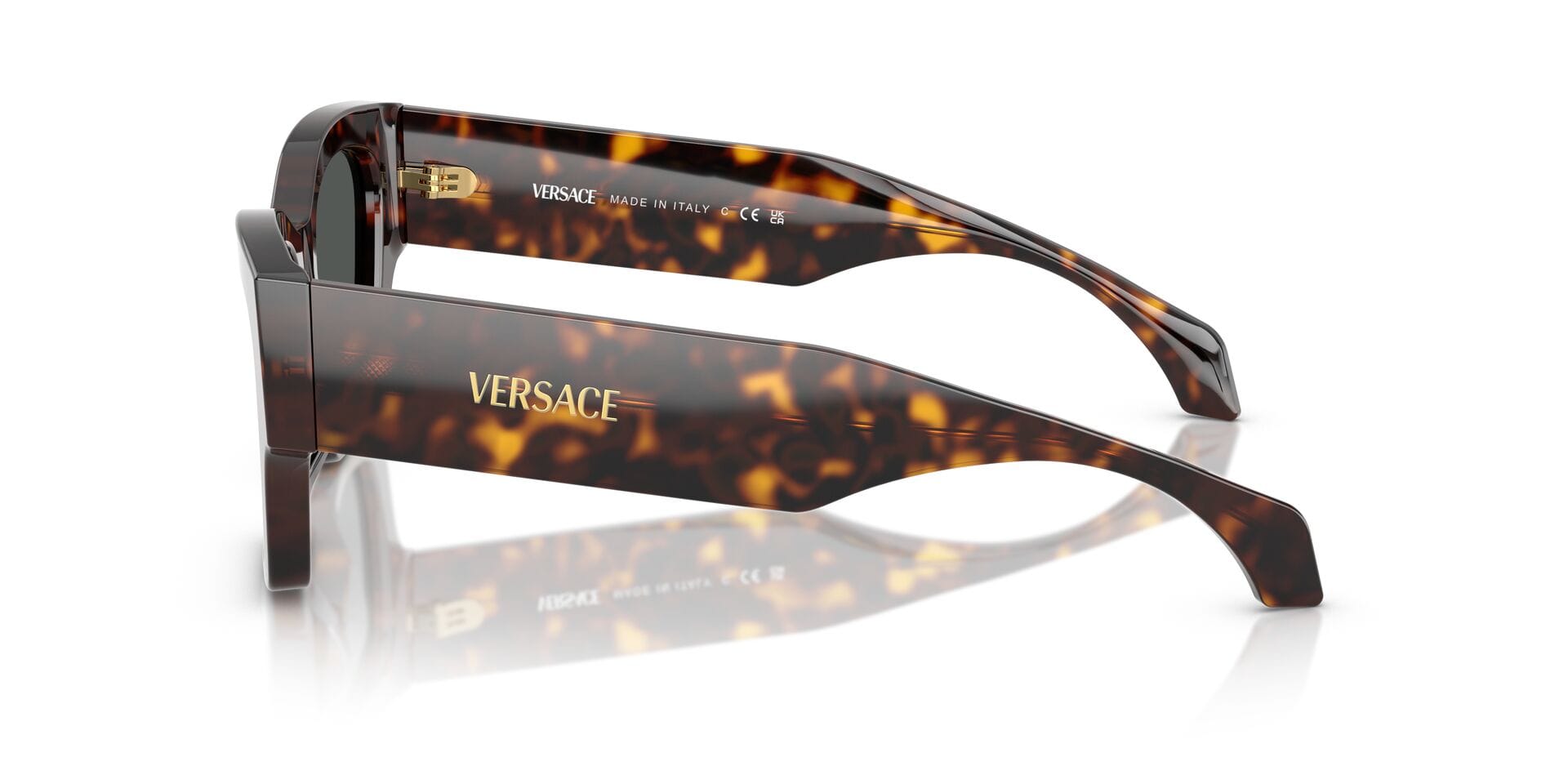 Versace 0VE4492U Sunglass Havana Female Full Shell Sunglass — Havana frame — view 5