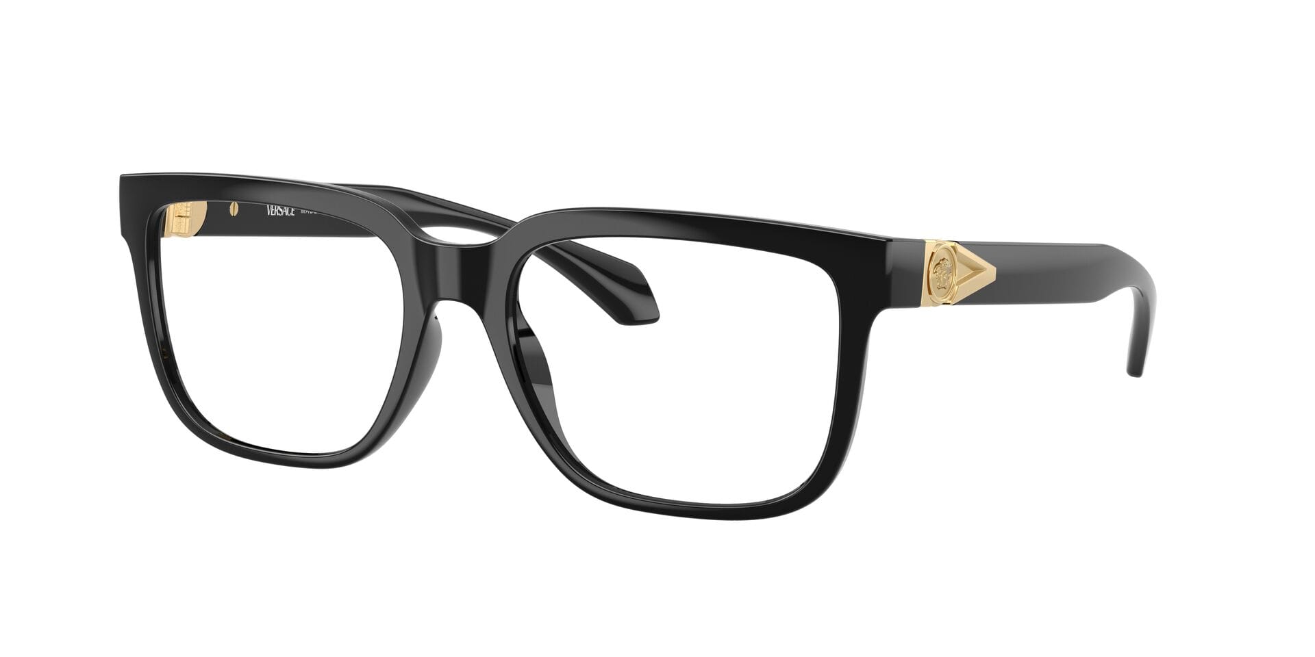 Versace 0VE3377U Frame Black Male Full Shell Frame — Black frame — view 3