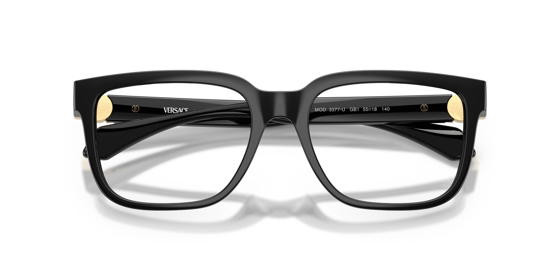 Versace 0VE3377U Frame Black Male Full Shell Frame — Black frame — view 7