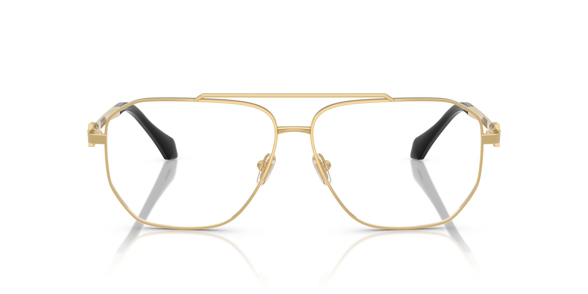 Versace 0VE1307 Frame Gold Unisex Full Metal Frame — Gold frame — view 4