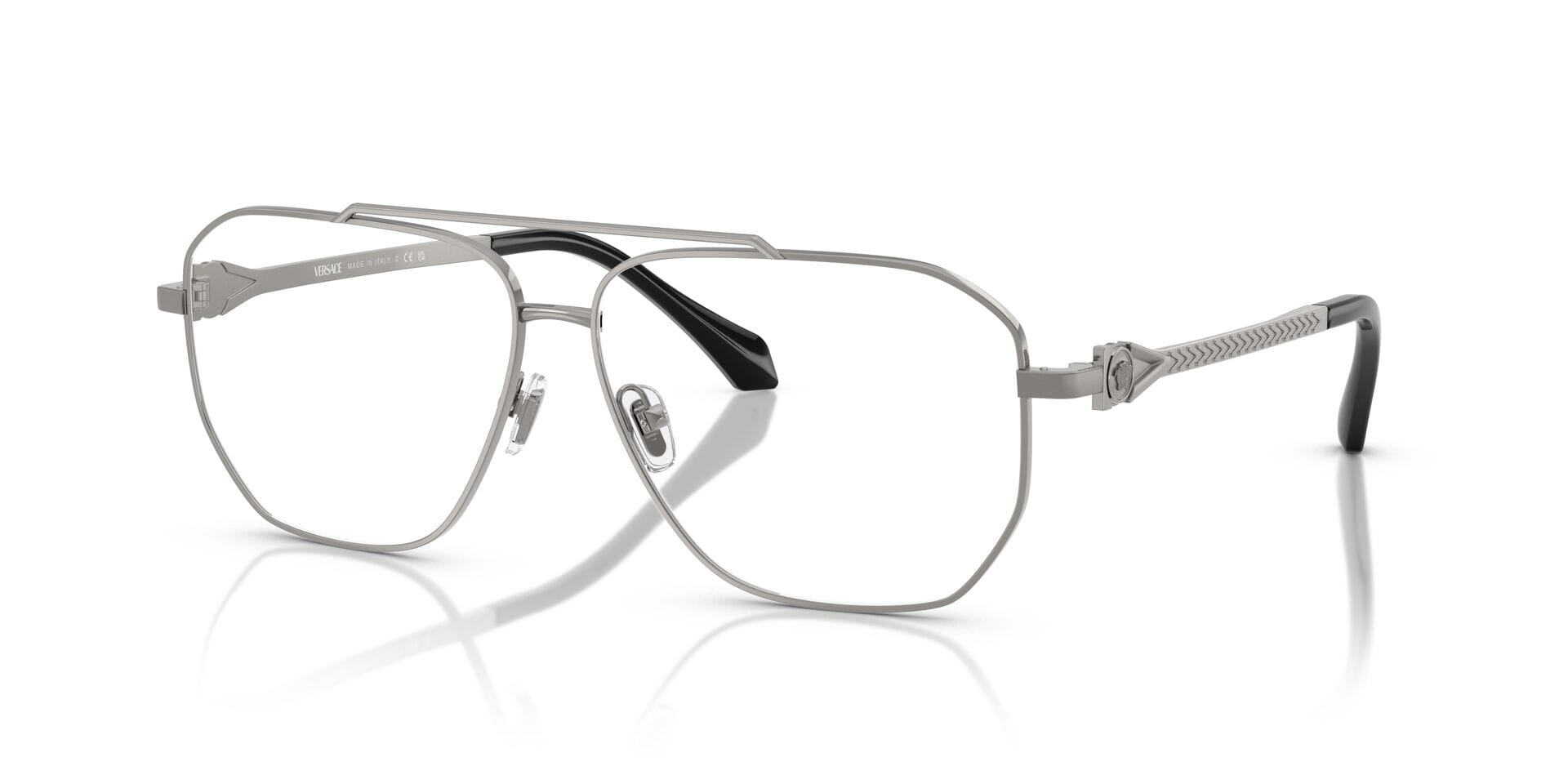 Versace 0VE1307 Frame Gun Metal Male Full Metal Frame — Gun Metal frame — view 1