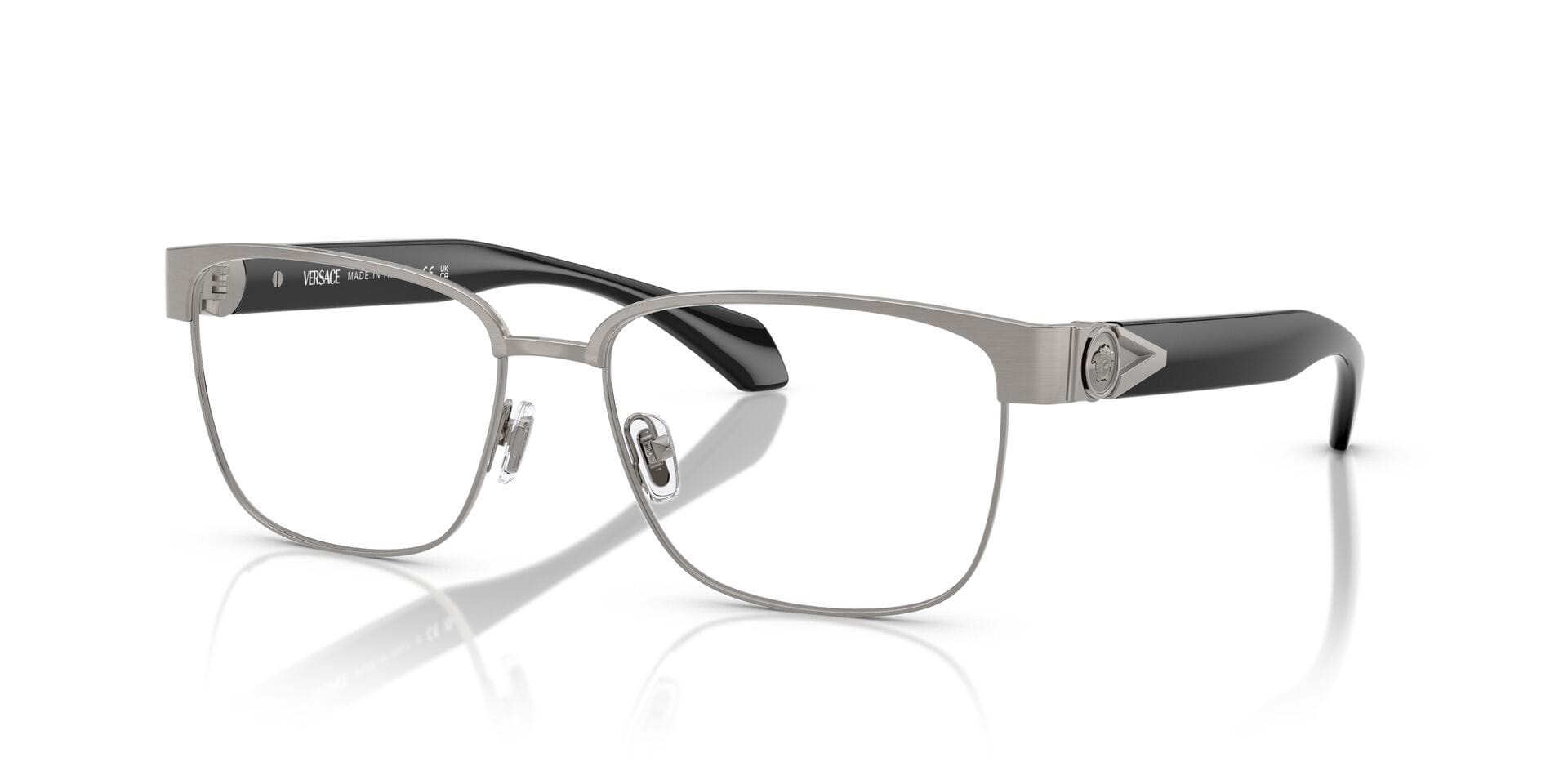Versace 0BE1306 Frame Gun Metal Male Full Metal Frame — Gun Metal frame — view 2