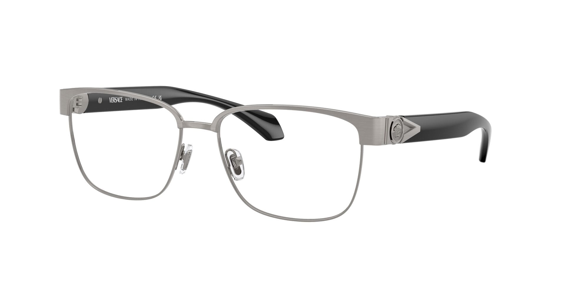 Versace 0BE1306 Frame Gun Metal Male Full Metal Frame — Gun Metal frame — view 3