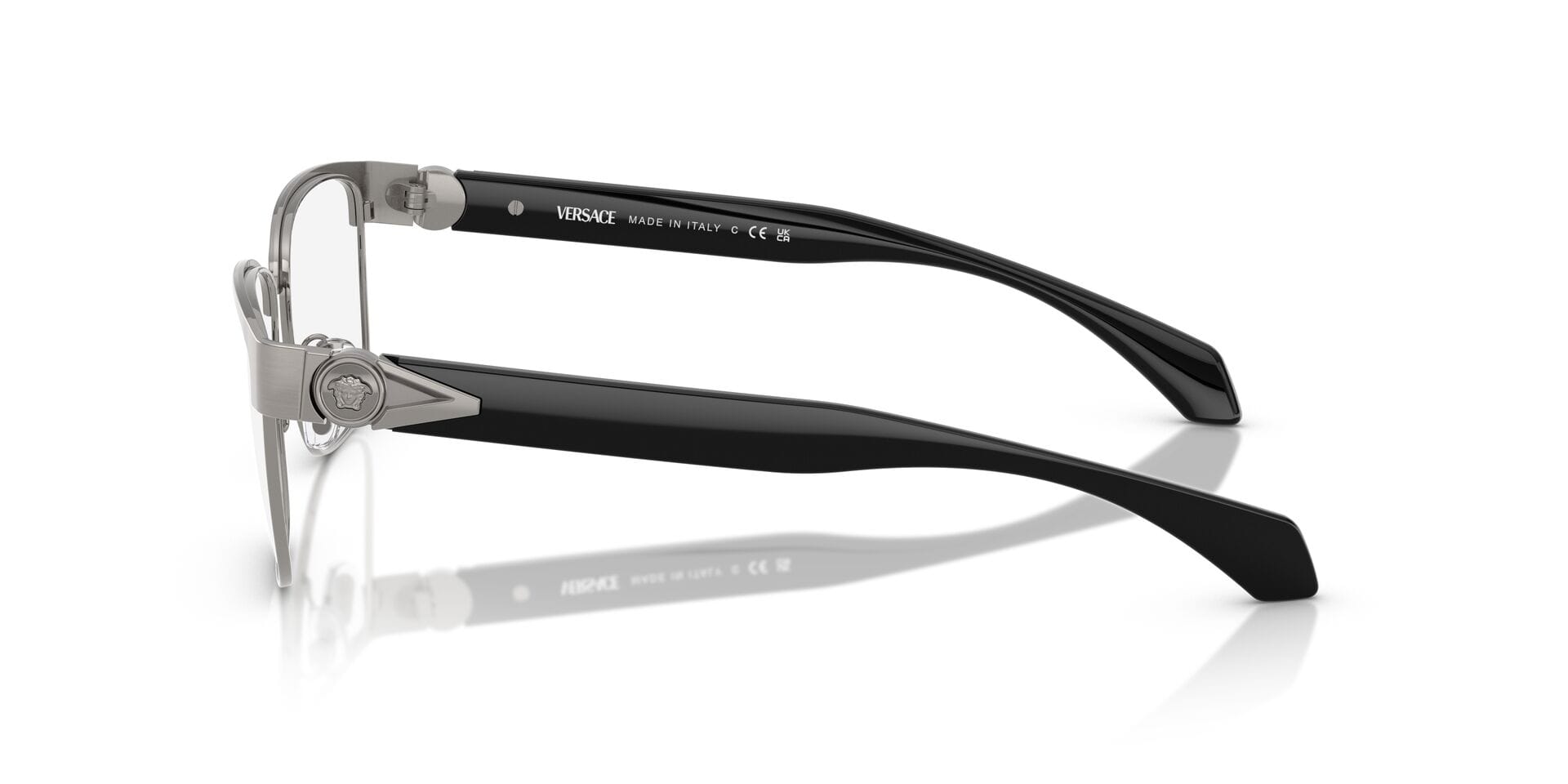 Versace 0BE1306 Frame Gun Metal Male Full Metal Frame — Gun Metal frame — view 5