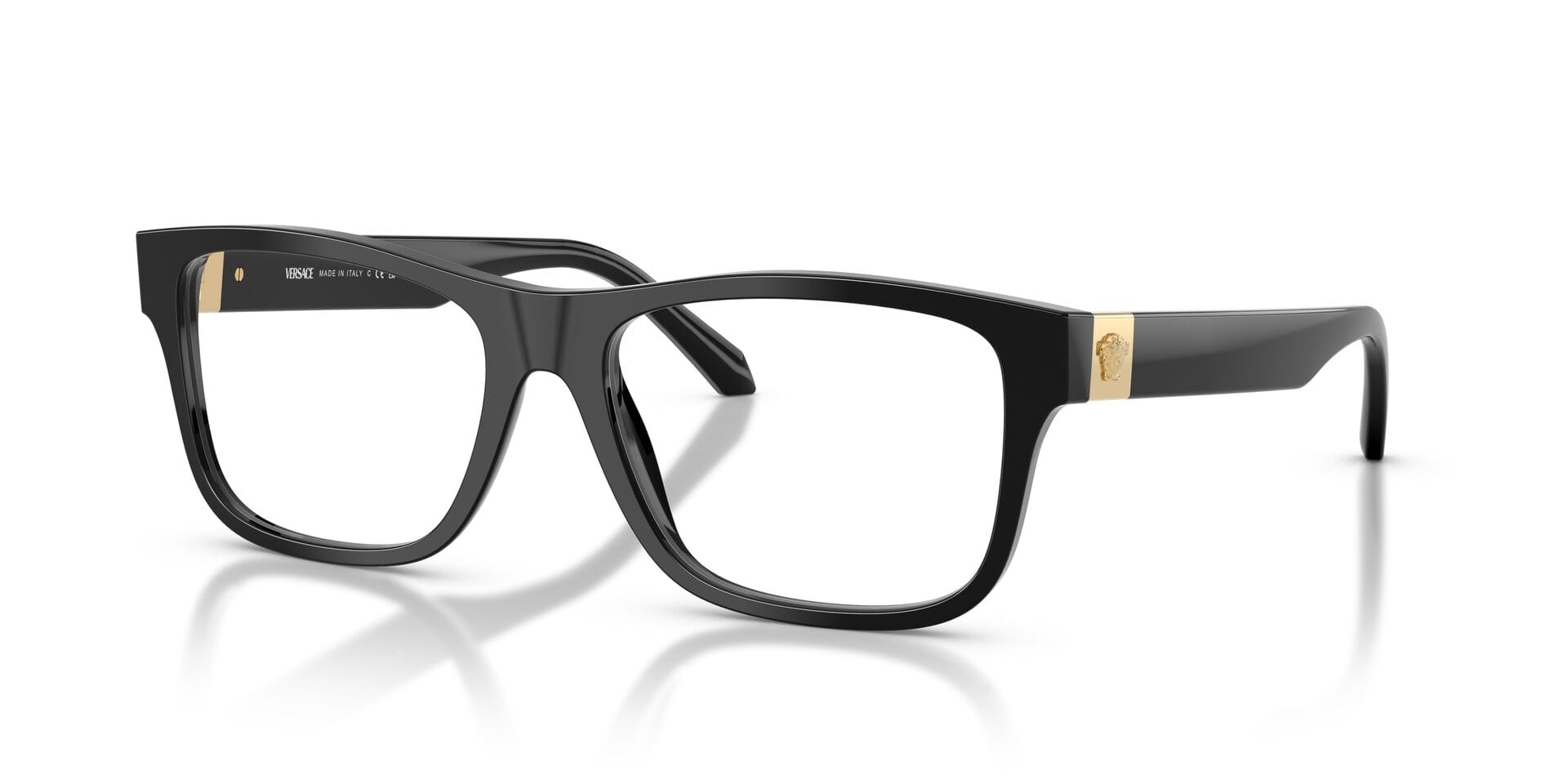 Versace 0VE3380 Frame Black Male Full Shell Frame — Black frame — view 2