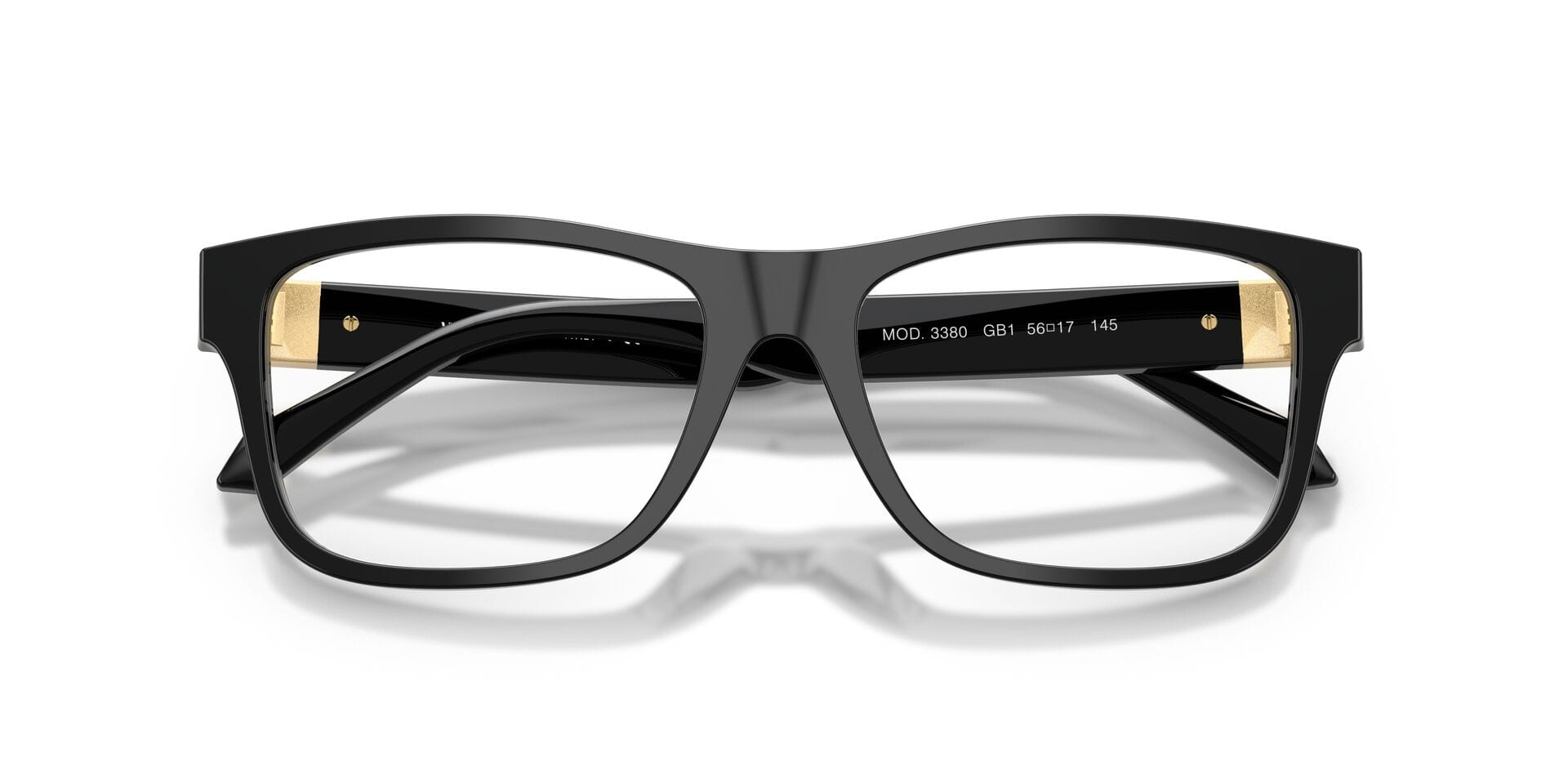 Versace 0VE3380 Frame Black Male Full Shell Frame — Black frame — view 7