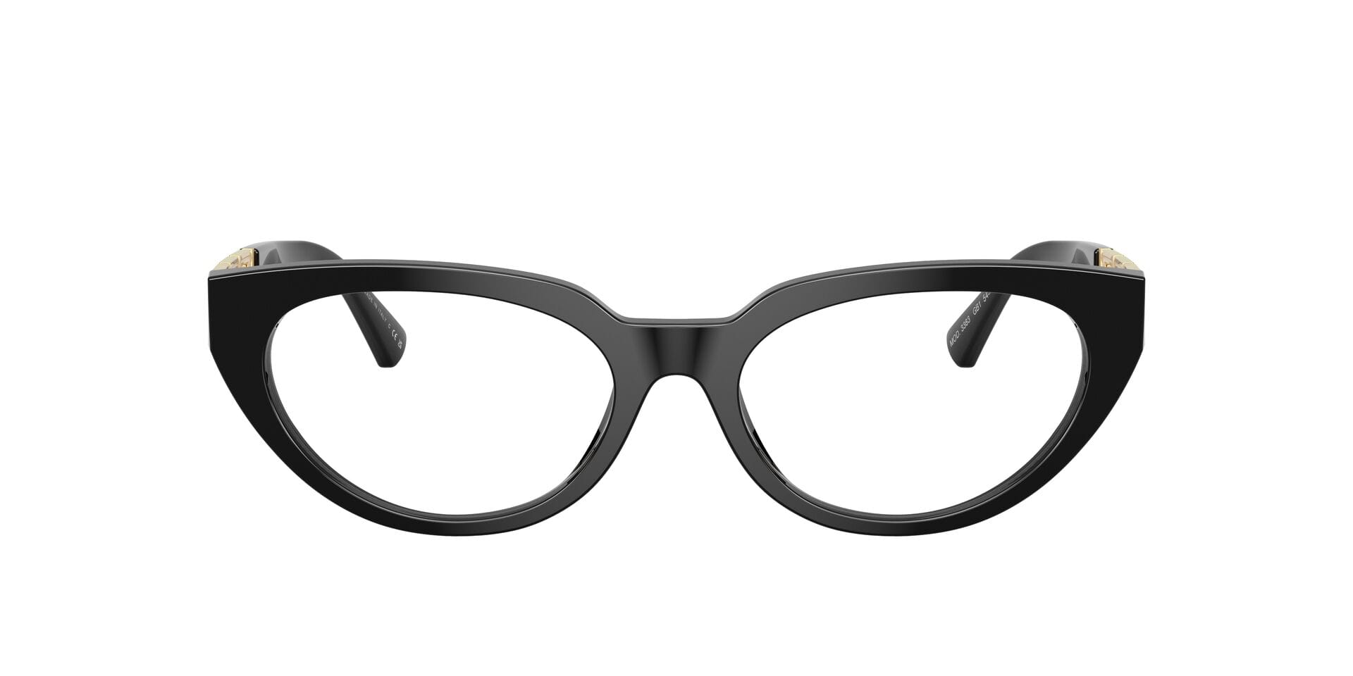 Versace 0VE3383 Frame Black Female Full Metal — Black frame