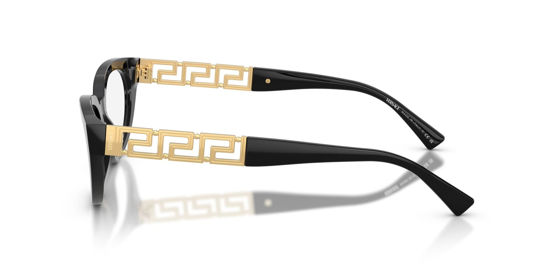 Versace 0VE3383 Frame Black Female Full Metal Frame — Black frame — view 5